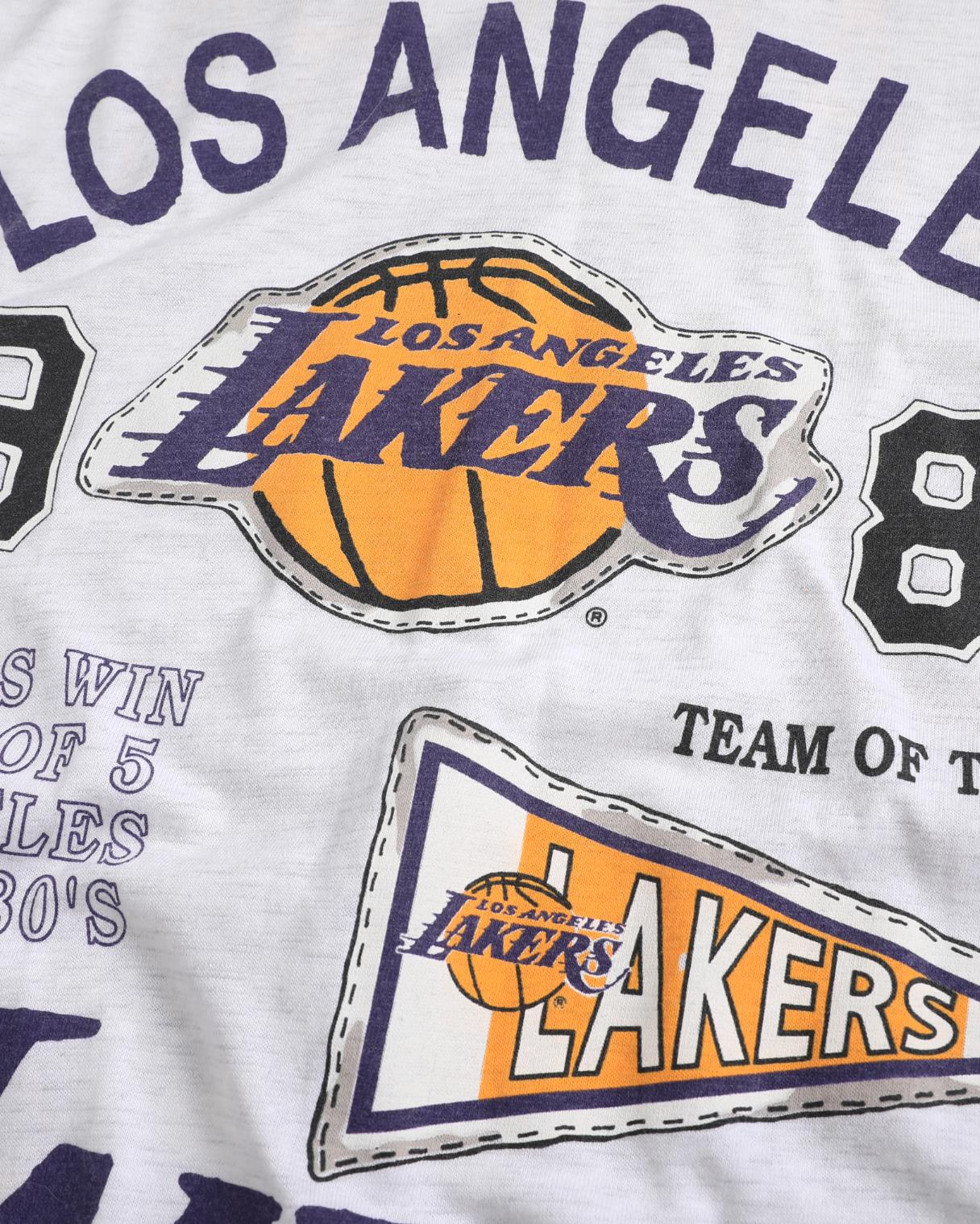 Los Angeles Lakers 3/4 Sleeve Long Gone T-Shirt (XL)