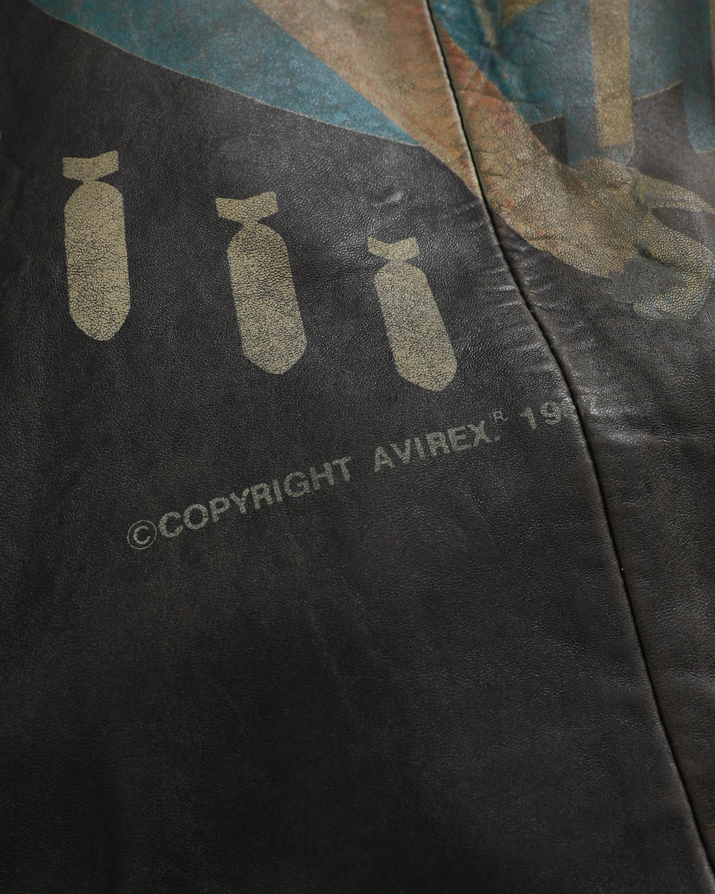 Avirex | Sack Time Leather Jacket (M/L)