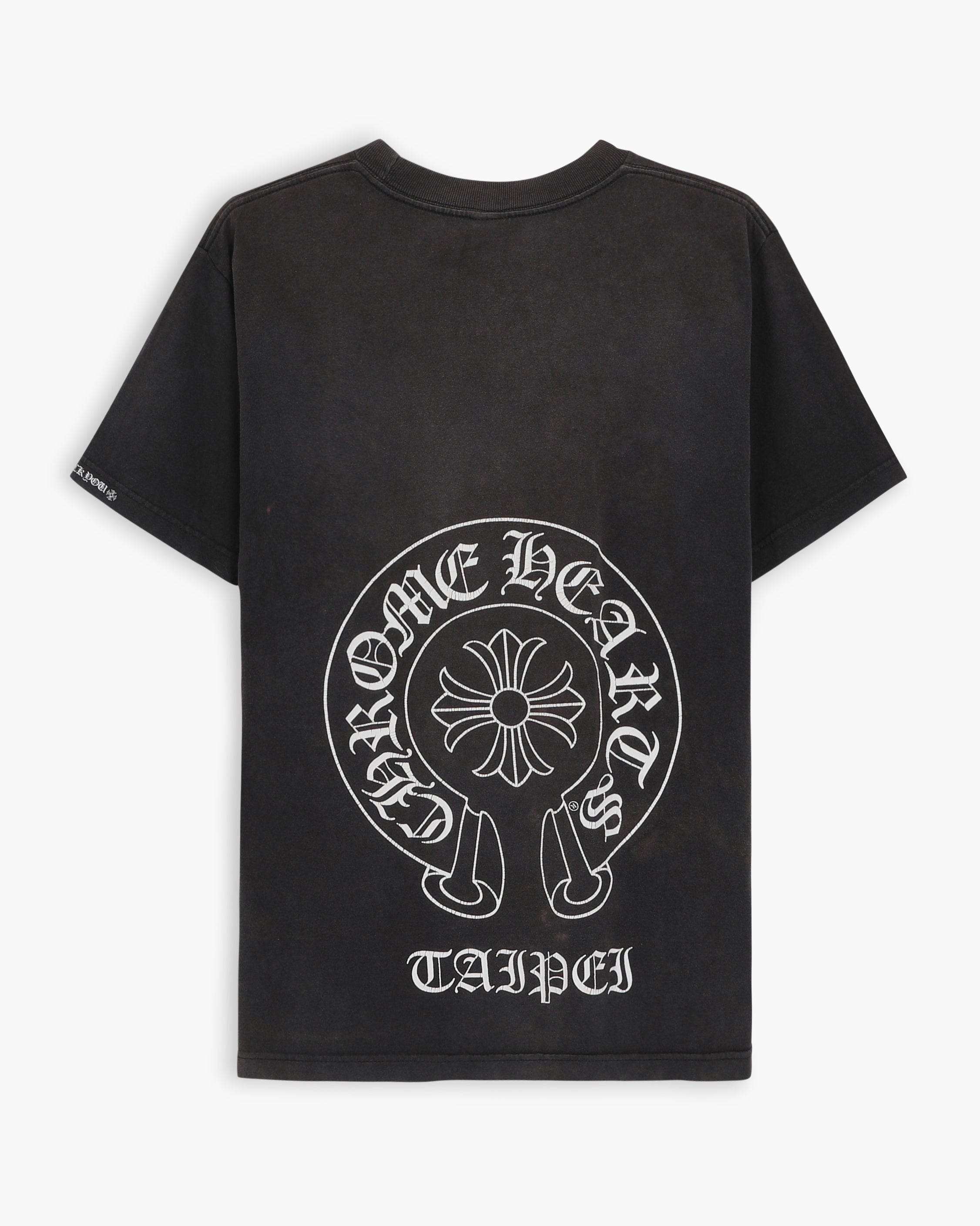 Faded Chrome Hearts Taipei Horseshoe T-Shirt (M)