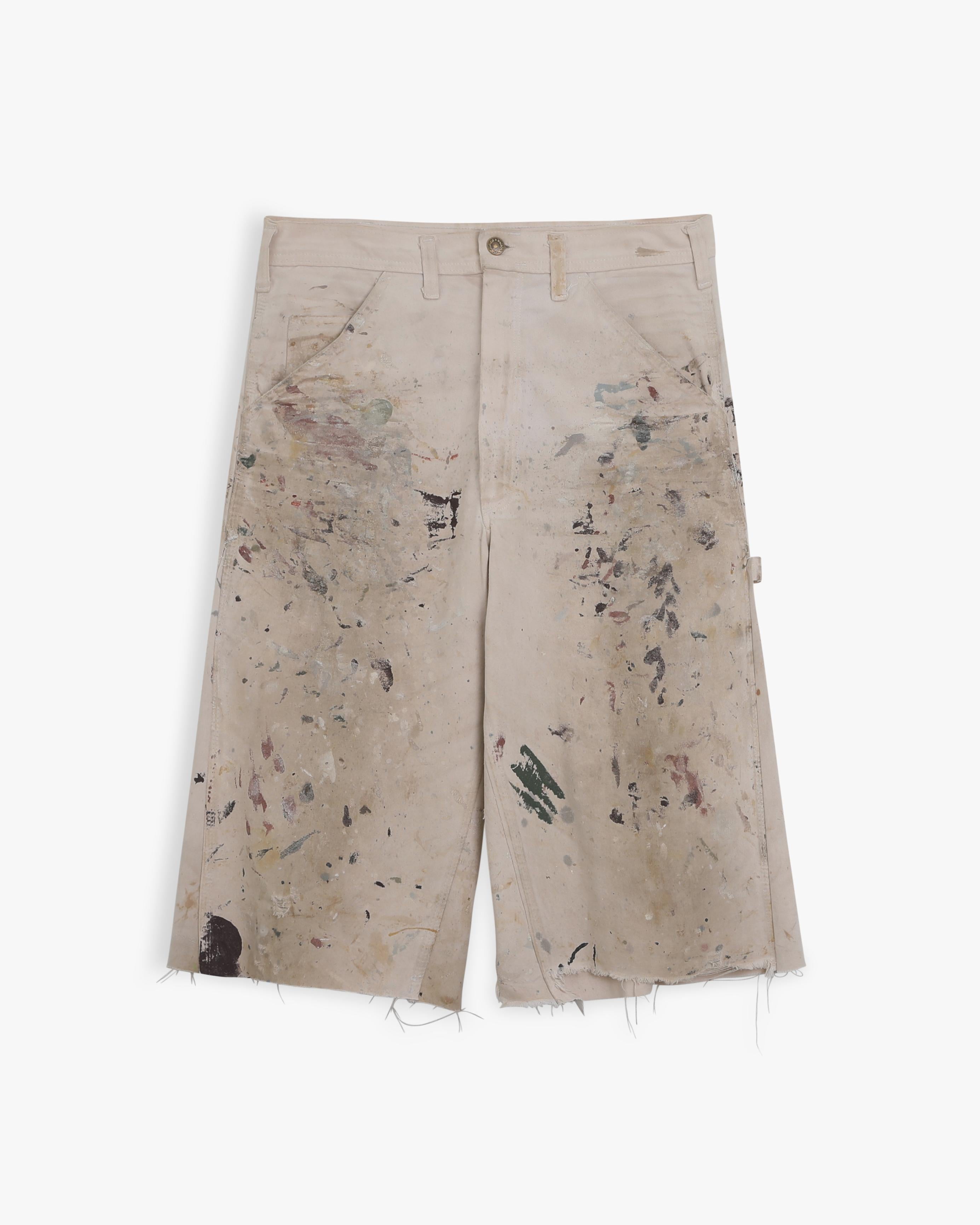 Thrashed Baggy Painters Cali Shorts (34")