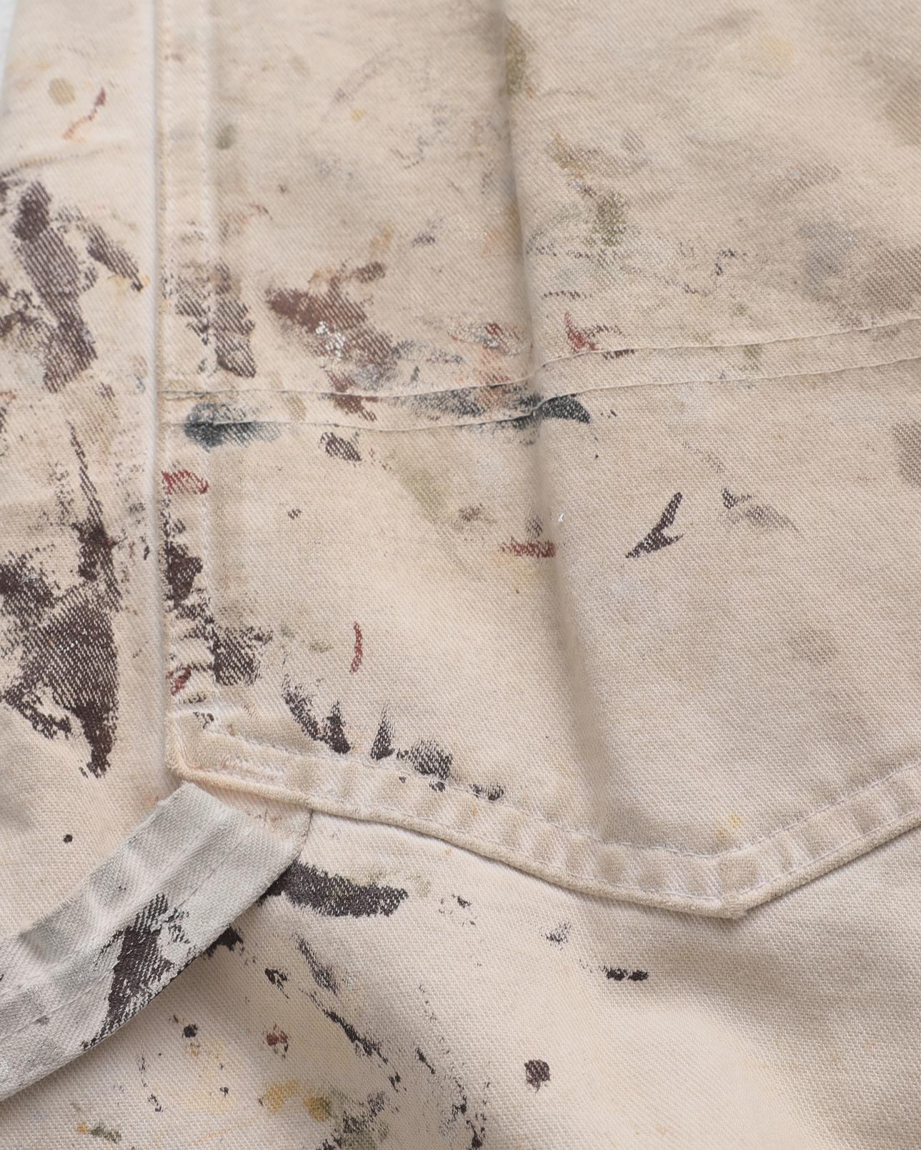 Thrashed Baggy Painters Cali Shorts (34")
