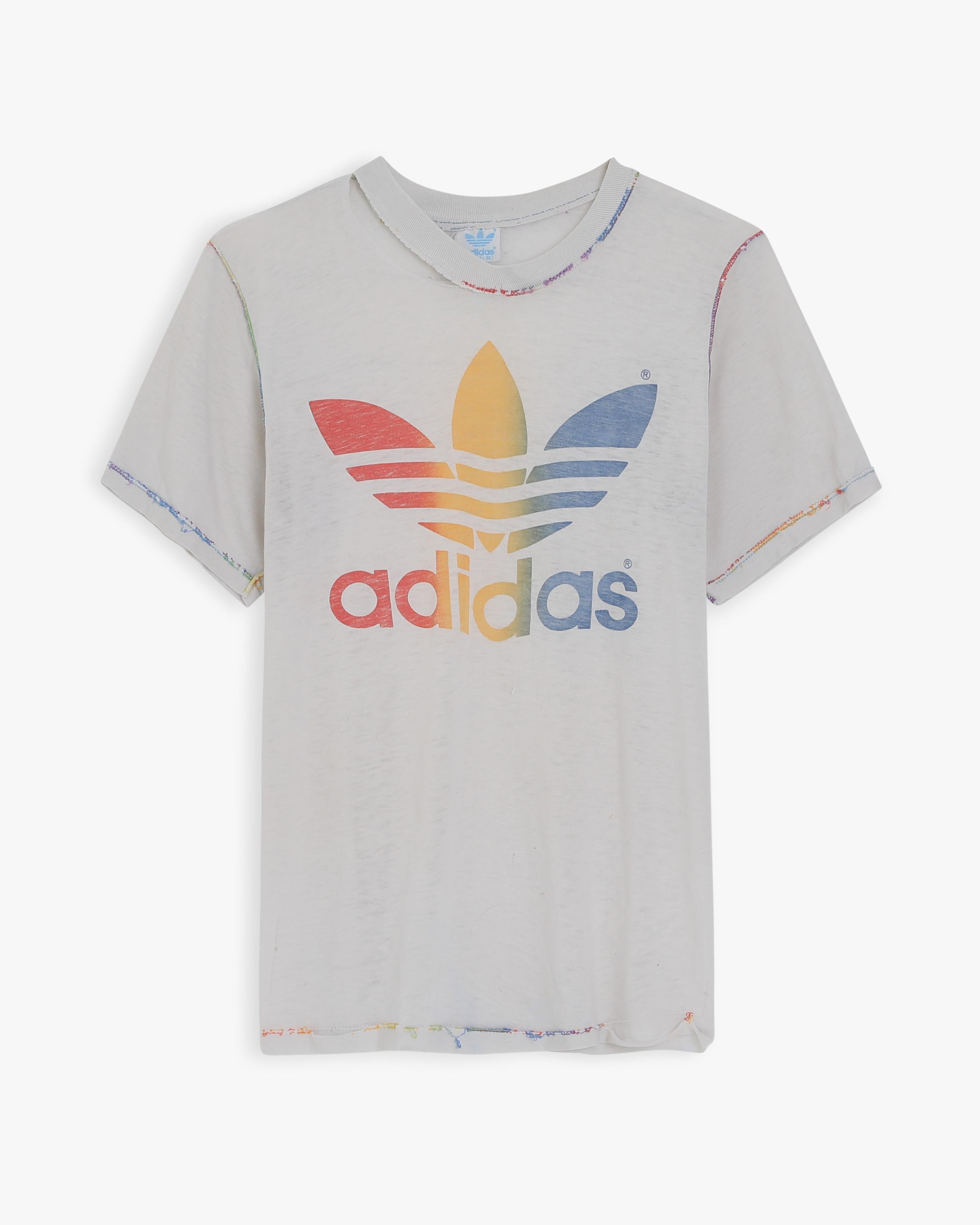 Adidas Trefoil Rainbow T-Shirt (S)