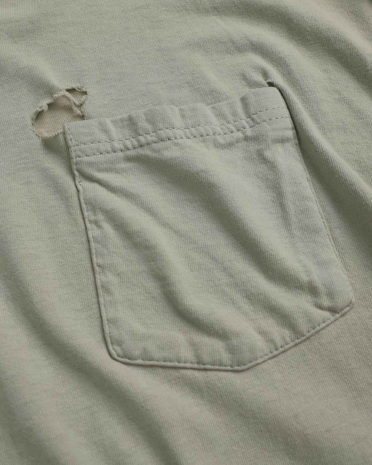 Thrashed Sage Two-Tone Blank T-Shirt (XL)
