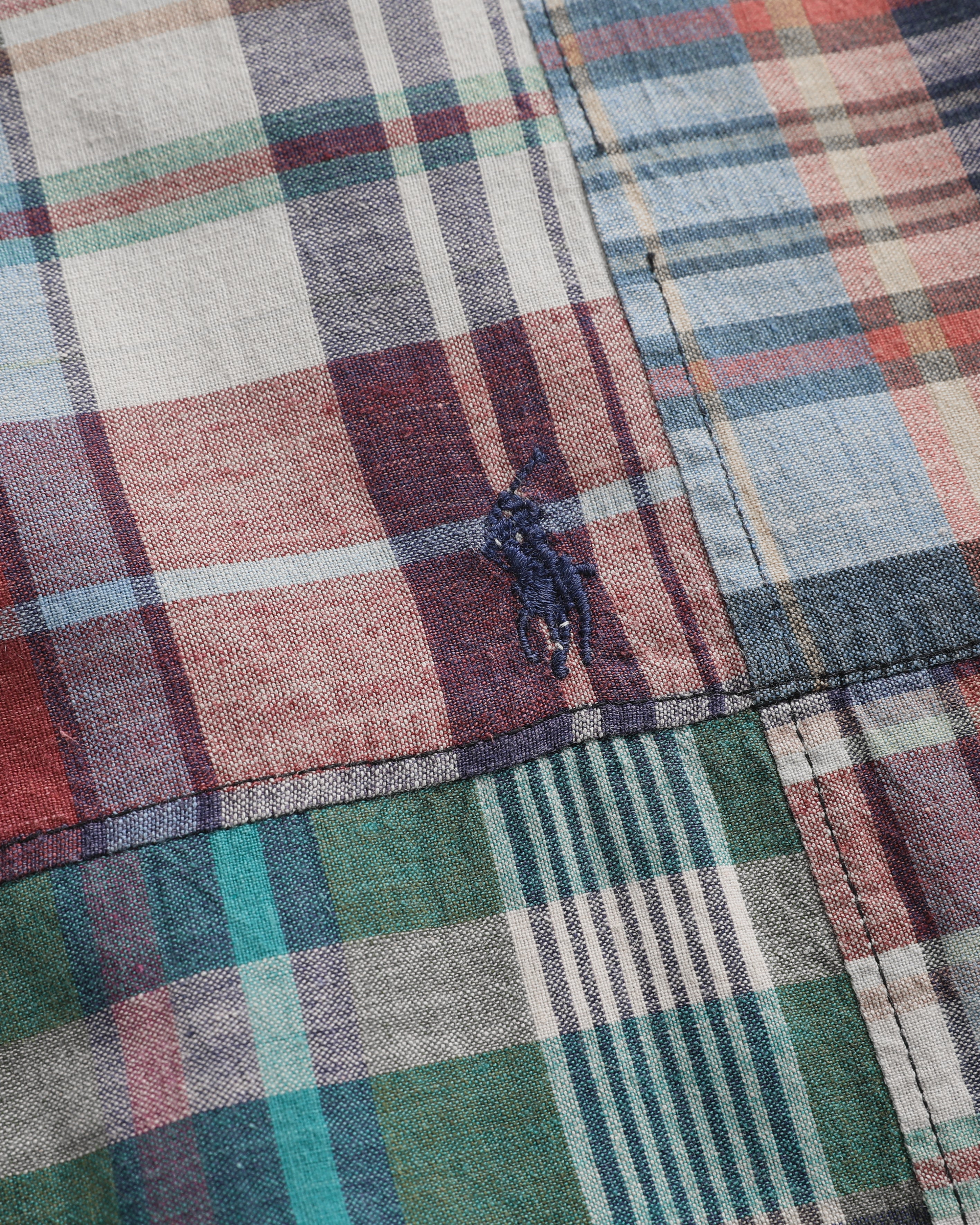 Polo Ralph Lauren Patchwork Madras Jacket (M/L)