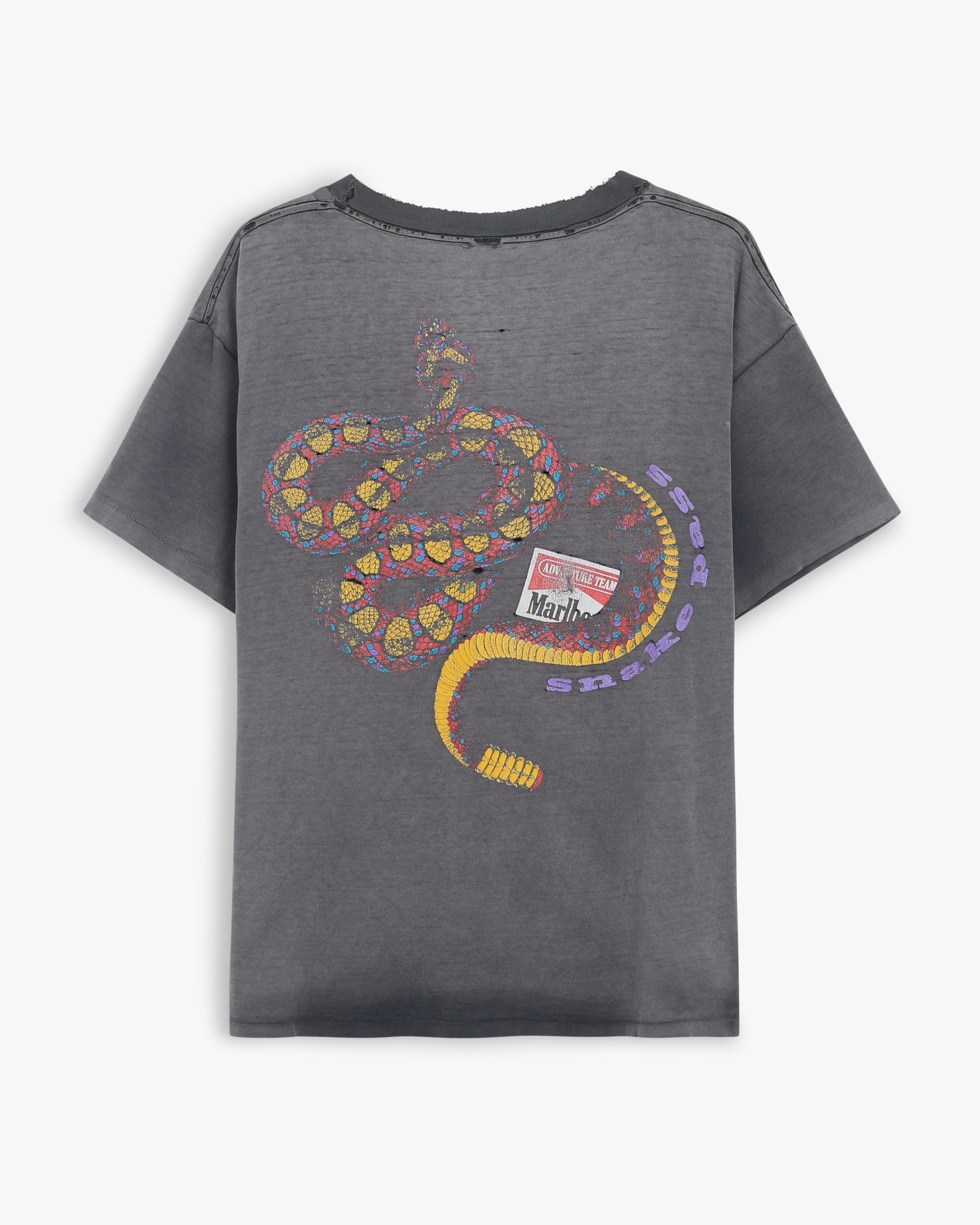 Thrashed & Faded Marlboro Snake T-Shirt (XL)