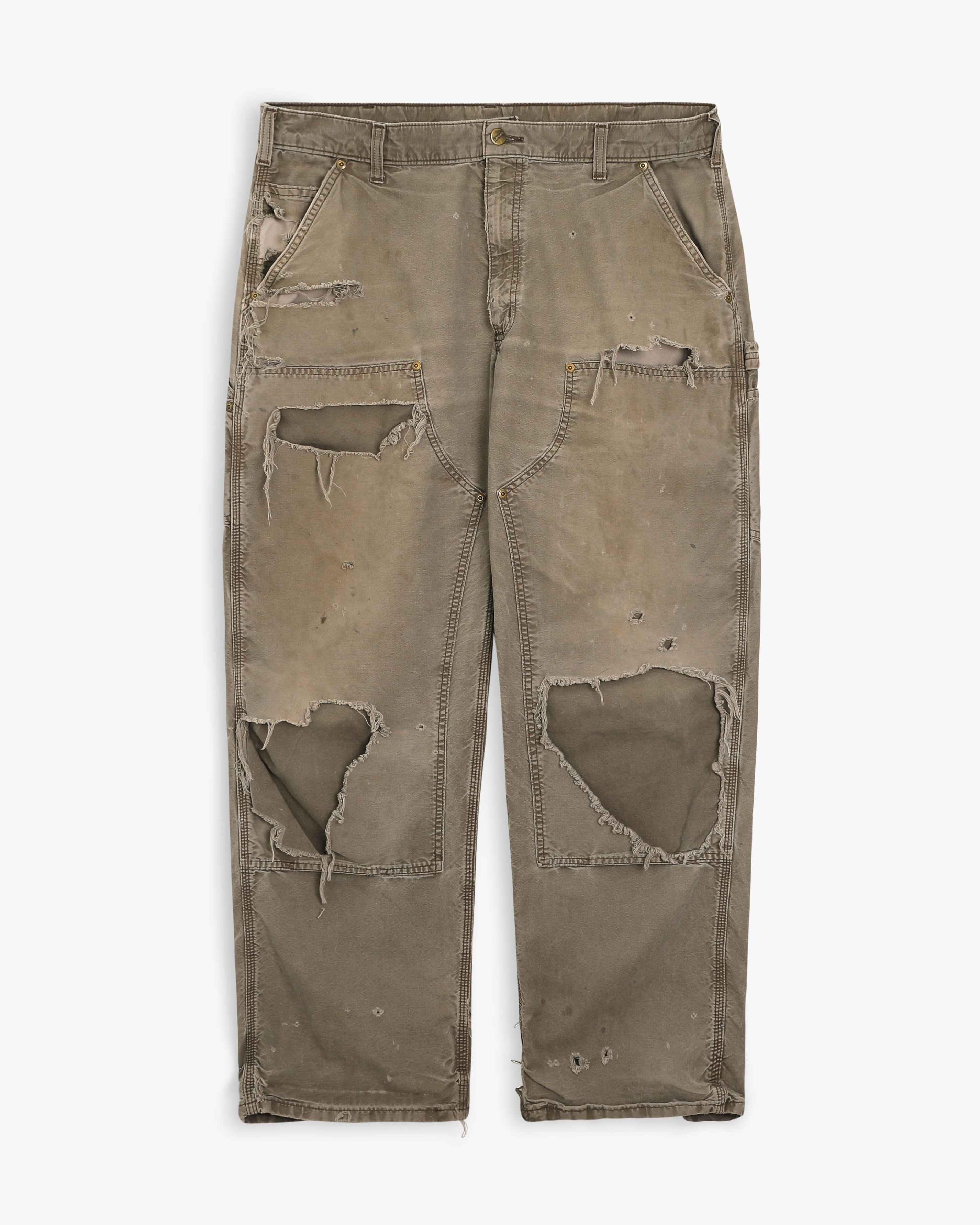 Thrashed Carhartt Lightweight Double Knees (36”)