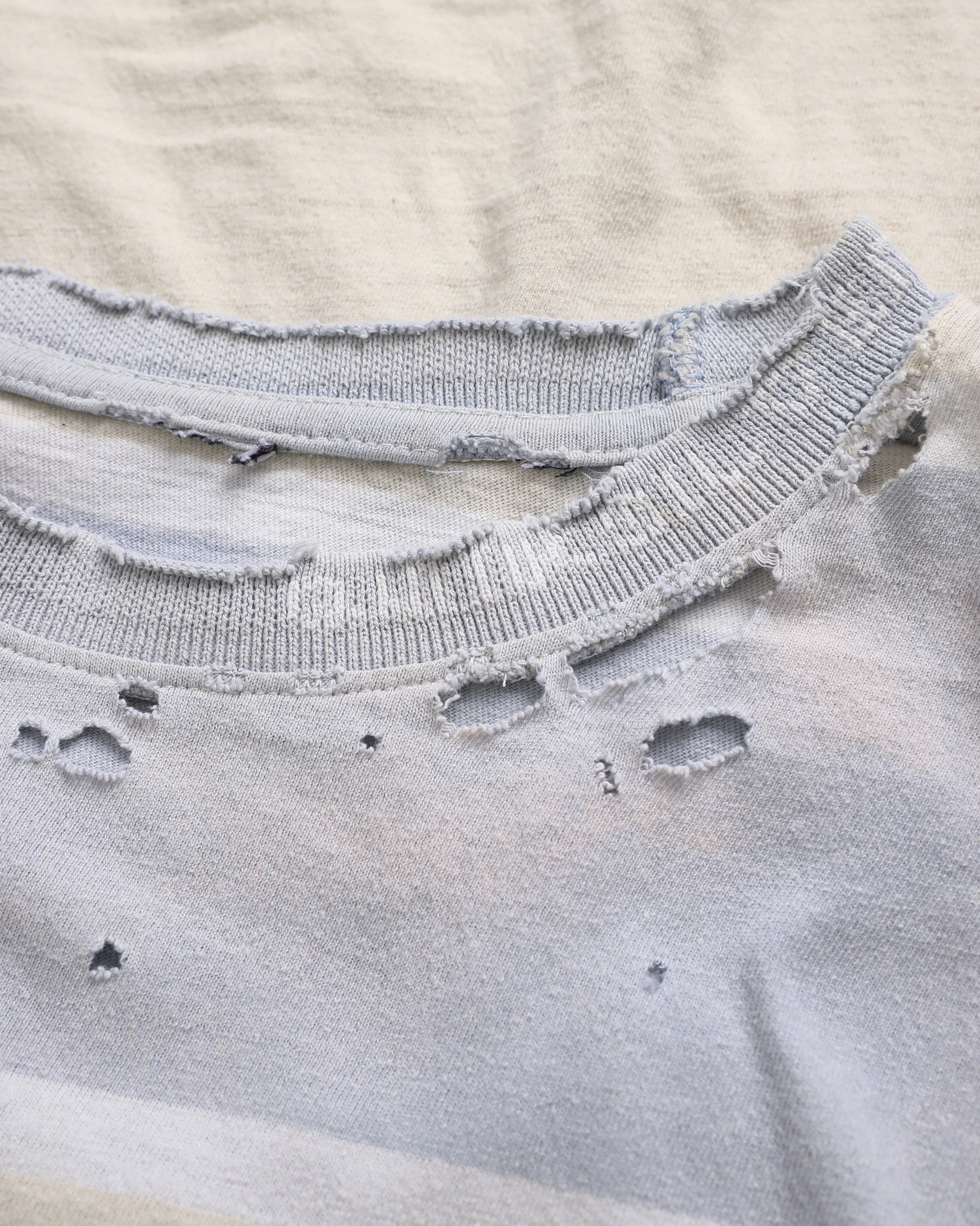 Faded Quicksilver Striped Sweatshirt (M)