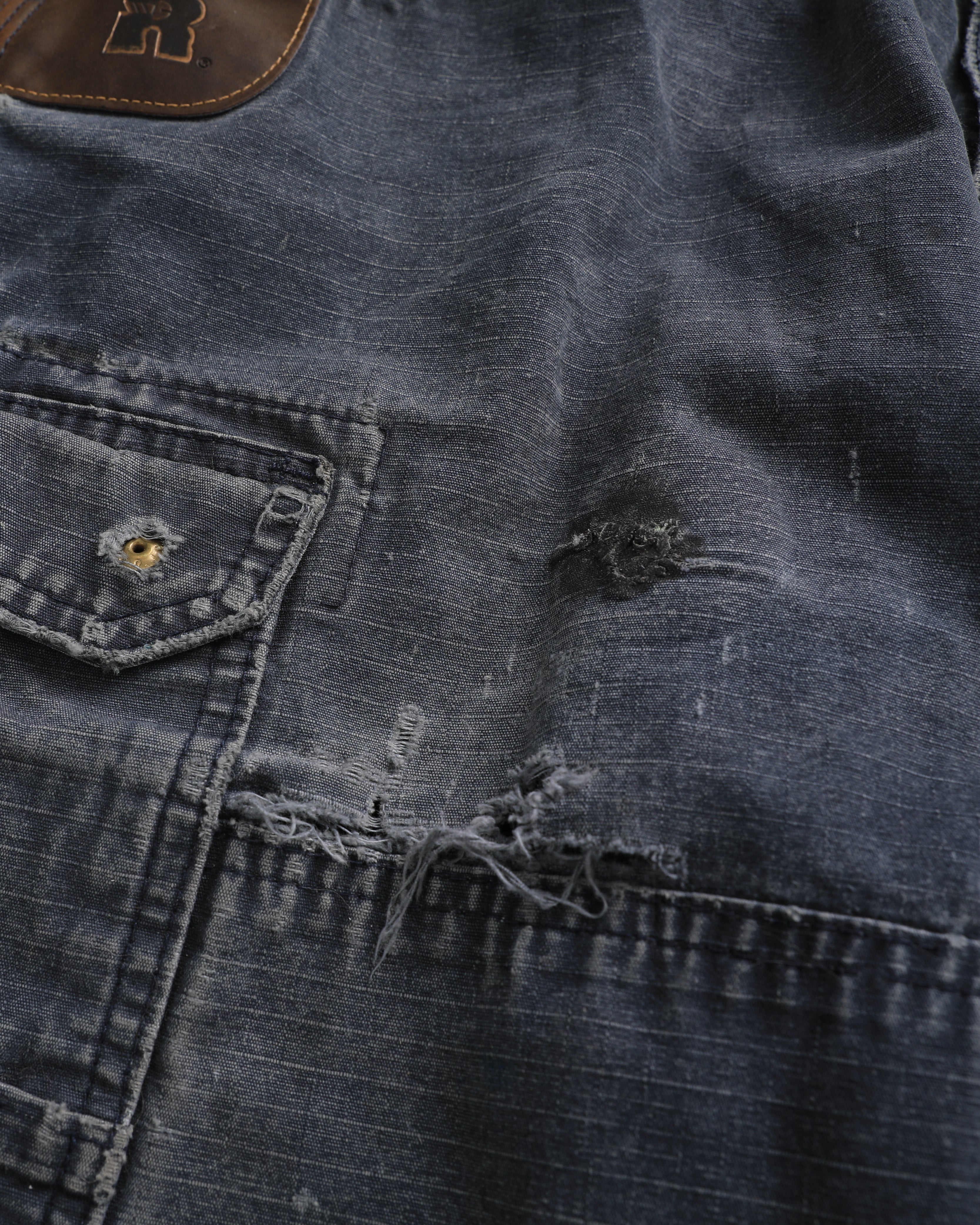 Repaired Russell Cut-off Shorts (36”)