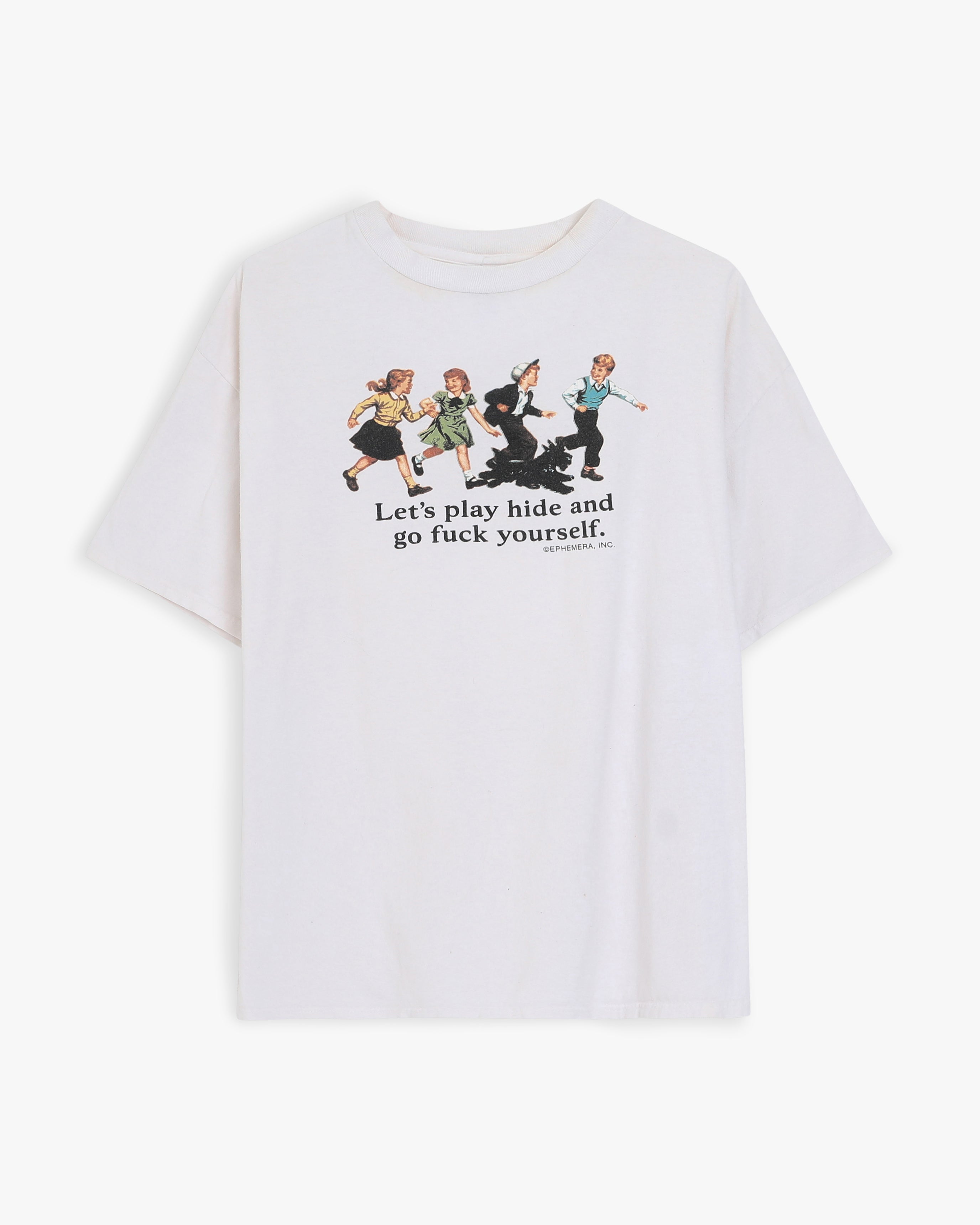 Let's Play Hide and Go Fuck Yourself T-Shirt (L)