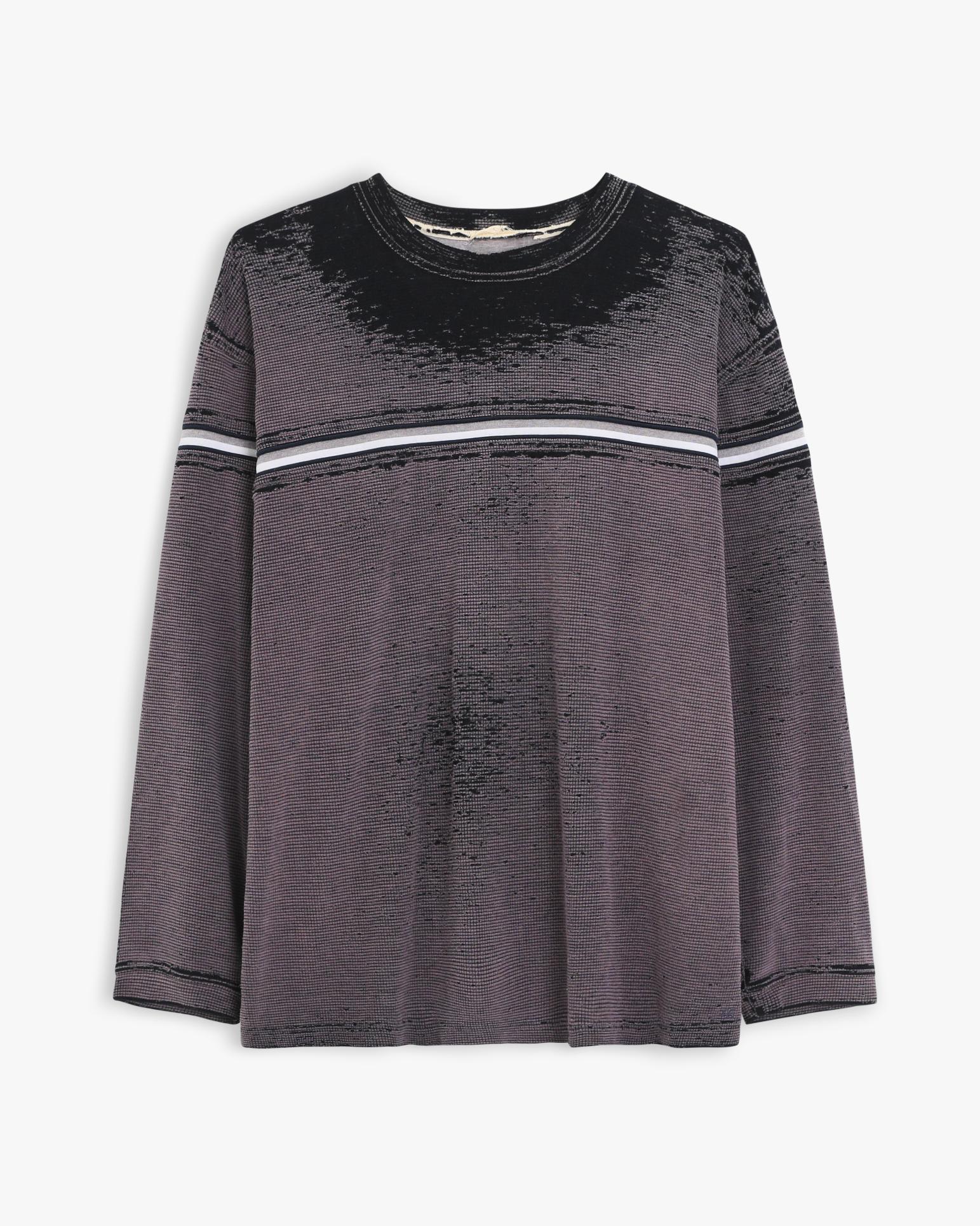 Thrashed Waffle Knit Longsleeve (XXL)