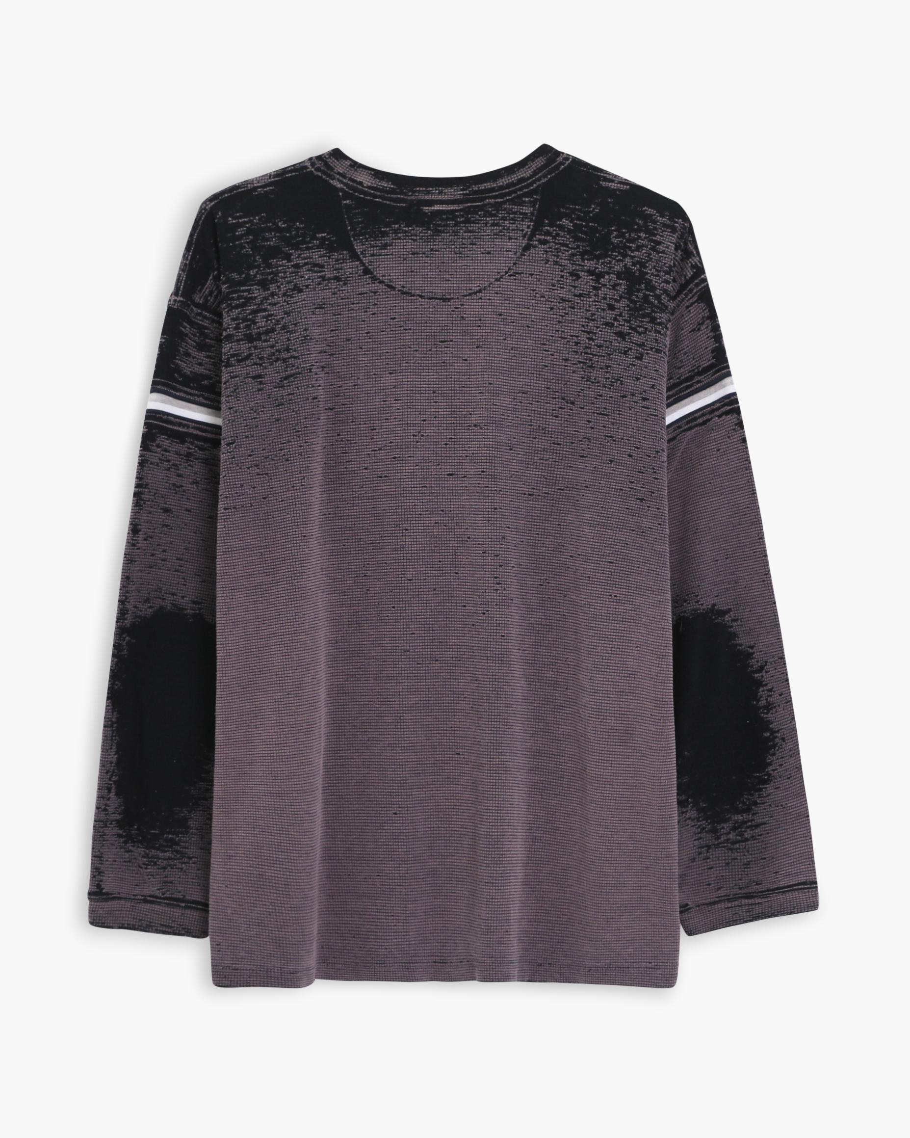 Thrashed Waffle Knit Longsleeve (XXL)