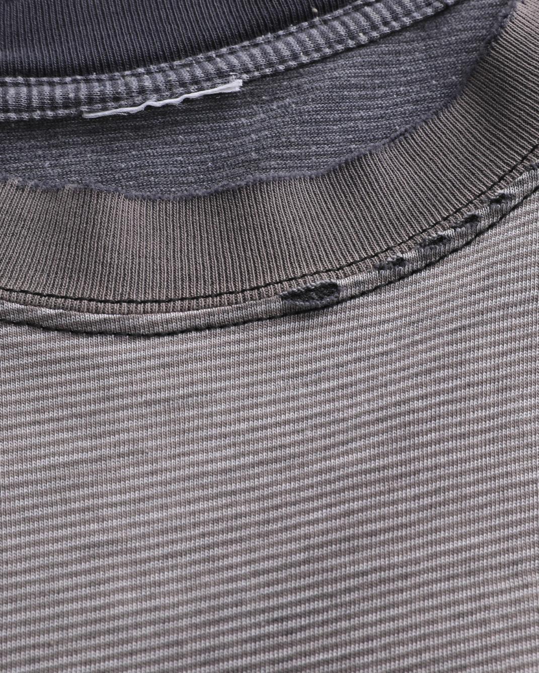 Faded Striped Pocket T-Shirt (XL)