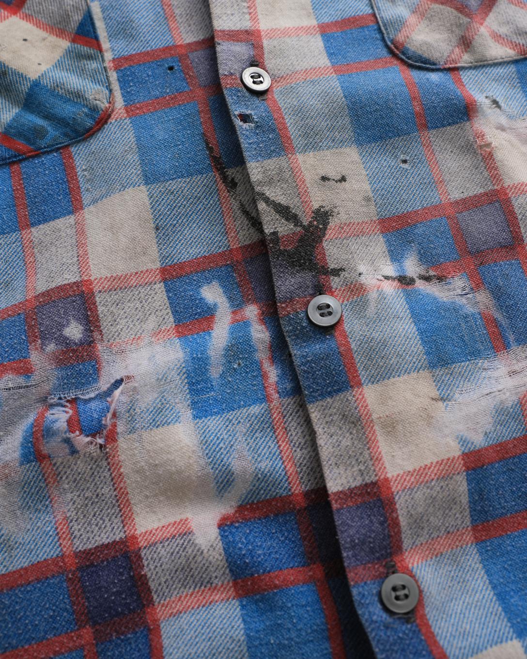 Thrashed Broadcaster Printed Flannel (XXL)