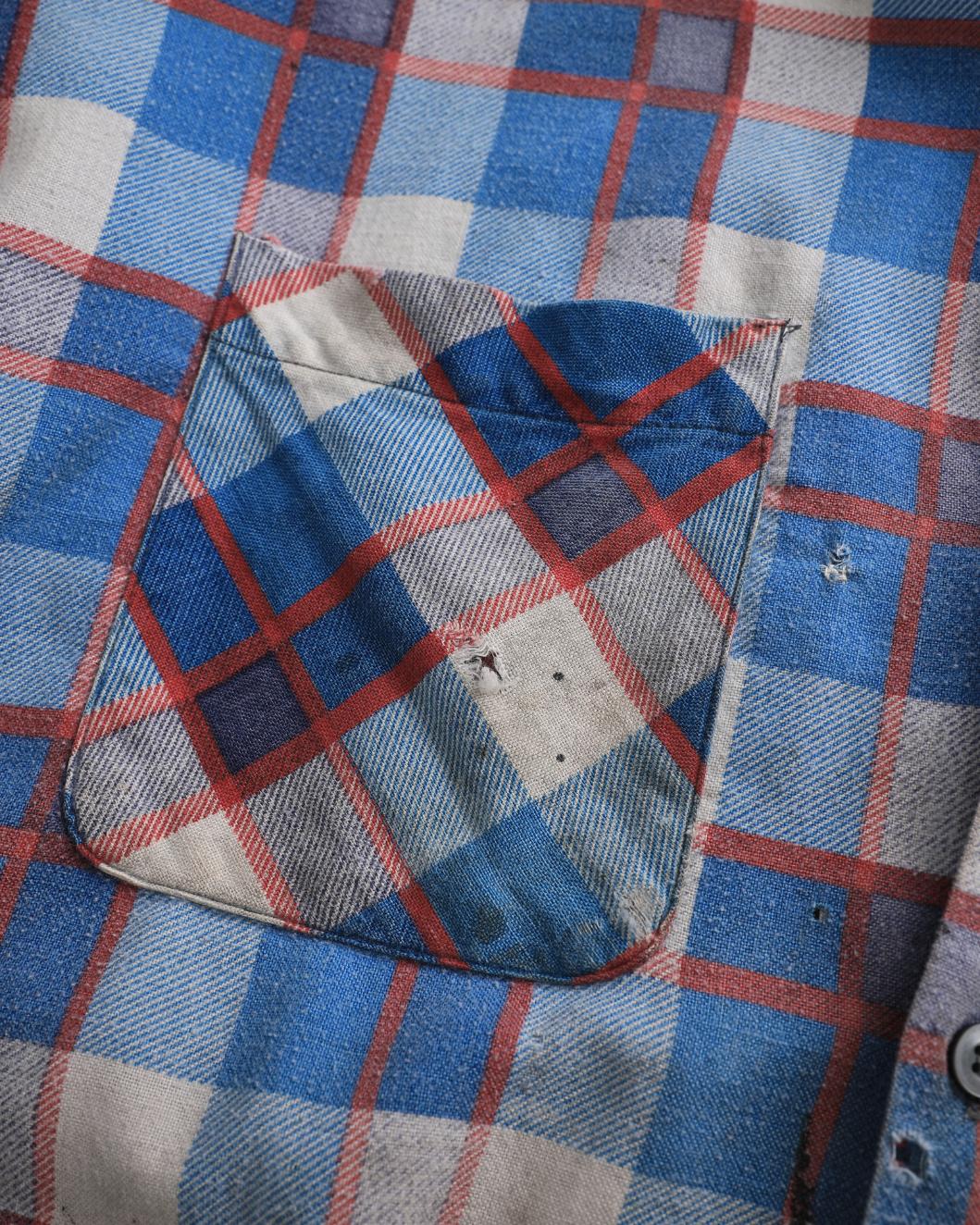 Thrashed Broadcaster Printed Flannel (XXL)