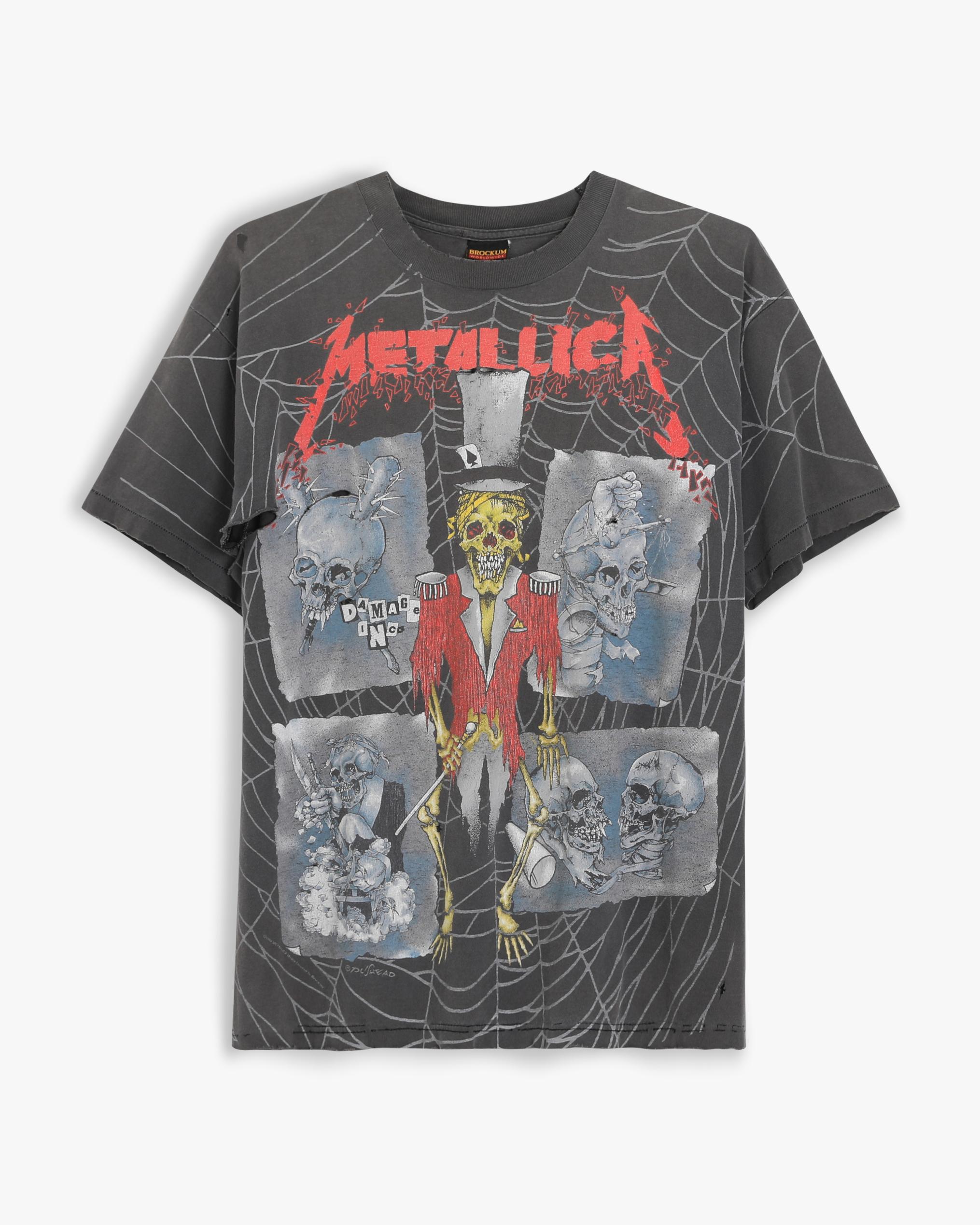 Thrashed Metallica Pushead T-Shirt (XL)