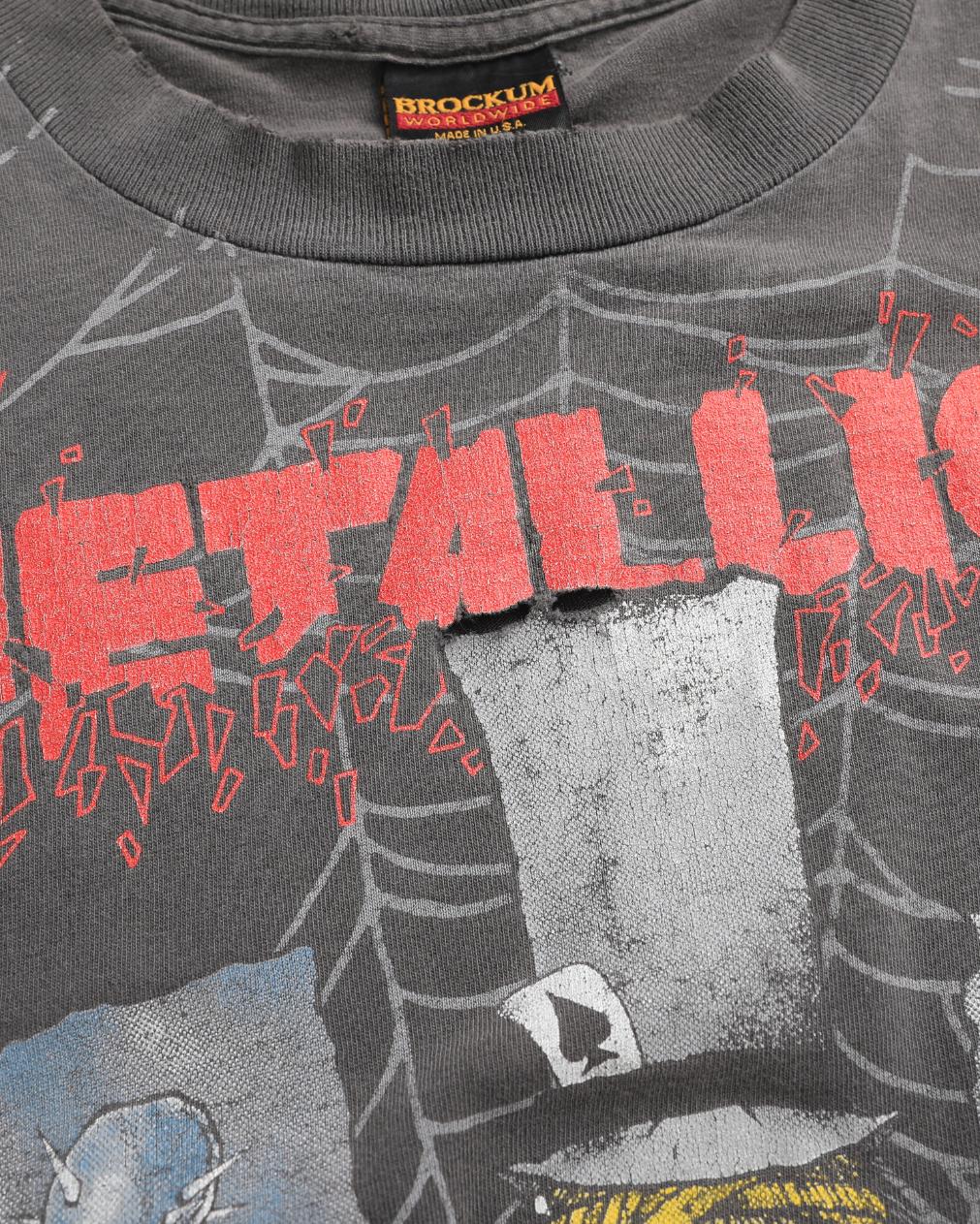 Thrashed Metallica Pushead T-Shirt (XL)