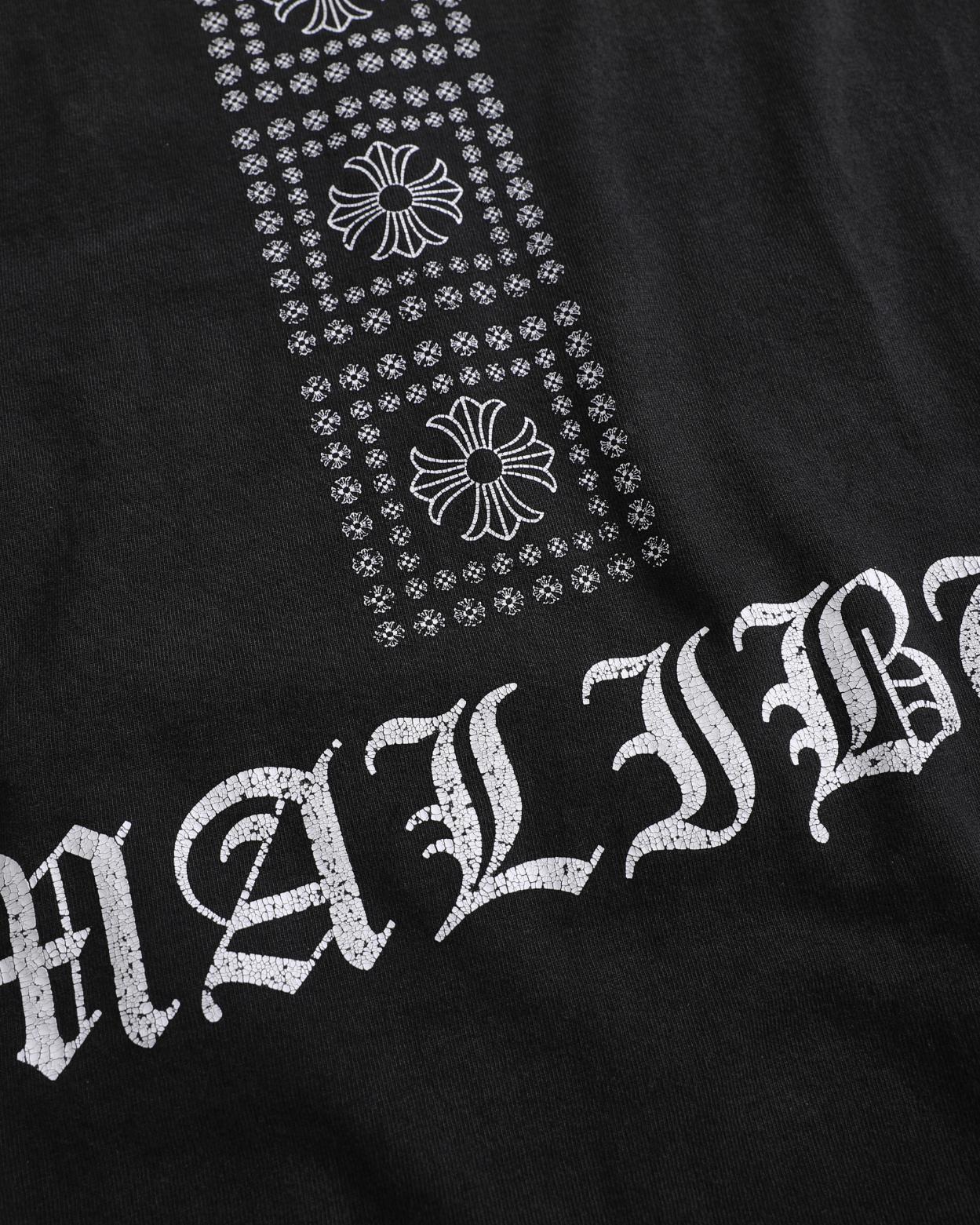 Chrome Hearts Malibu Exclusive Floral Cross T-Shirt (XXL)