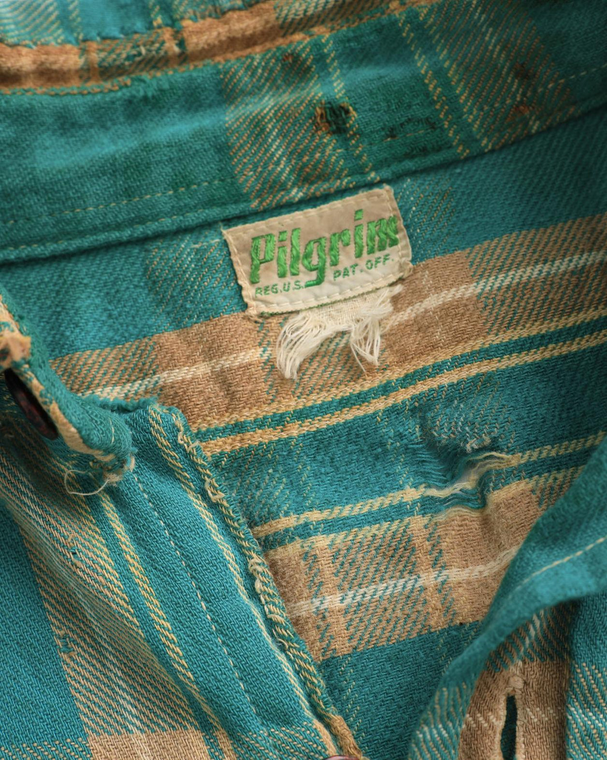 Thrashed/Repaired Pilgrim Flannel (L)