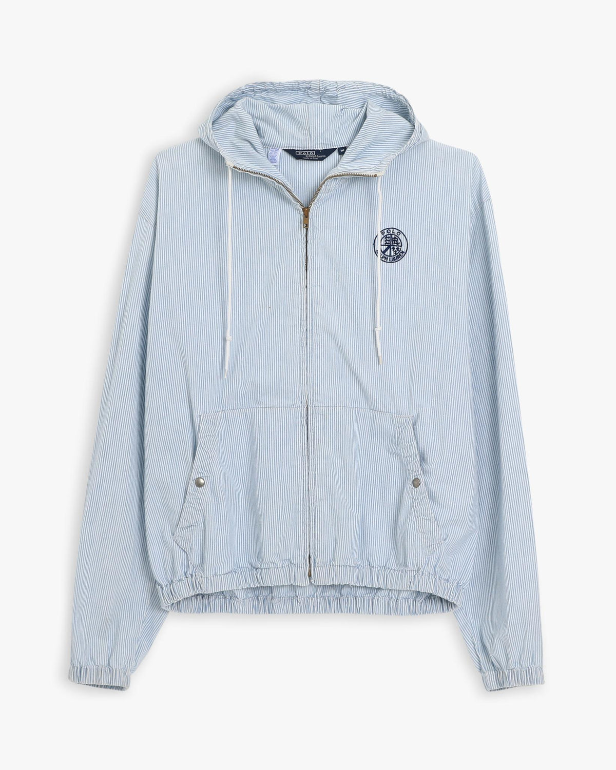 Polo Ralph Lauren Pinstripe Hooded Jacket (M/L)
