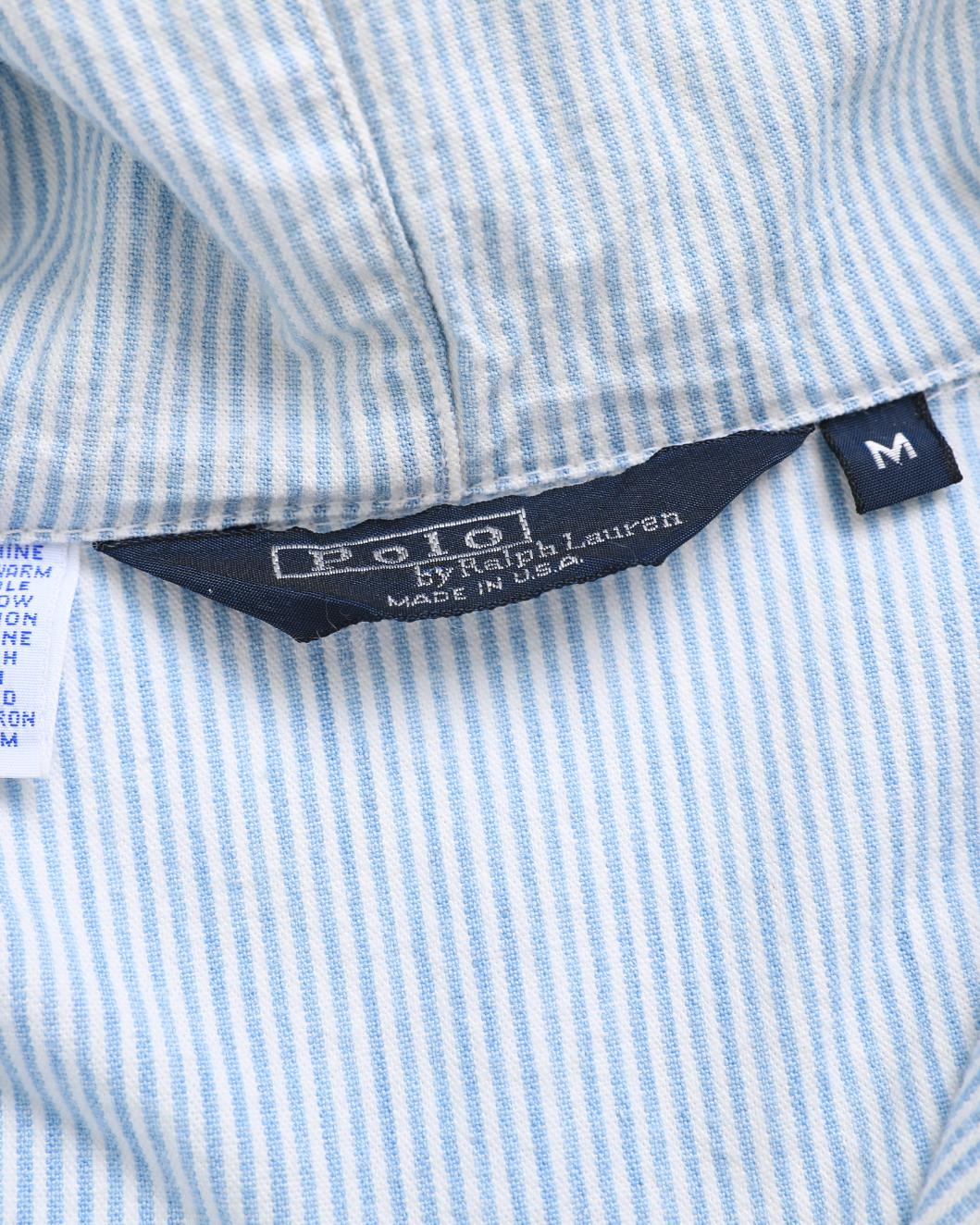 Polo Ralph Lauren Pinstripe Hooded Jacket (M/L)