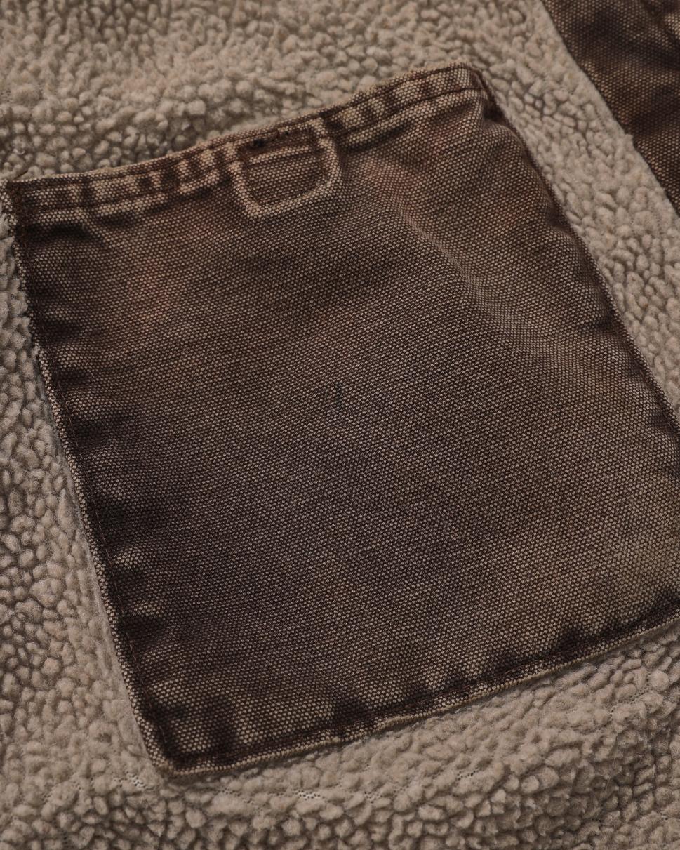 Thrashed Carhartt Brown Vest (XXL)