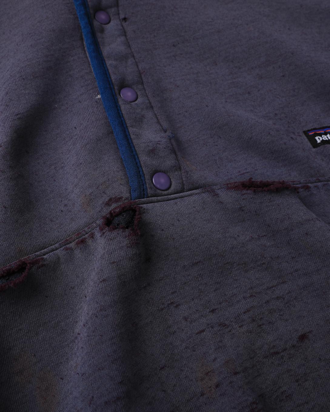 Thrashed Patagonia Snap Hoodie (XXL)