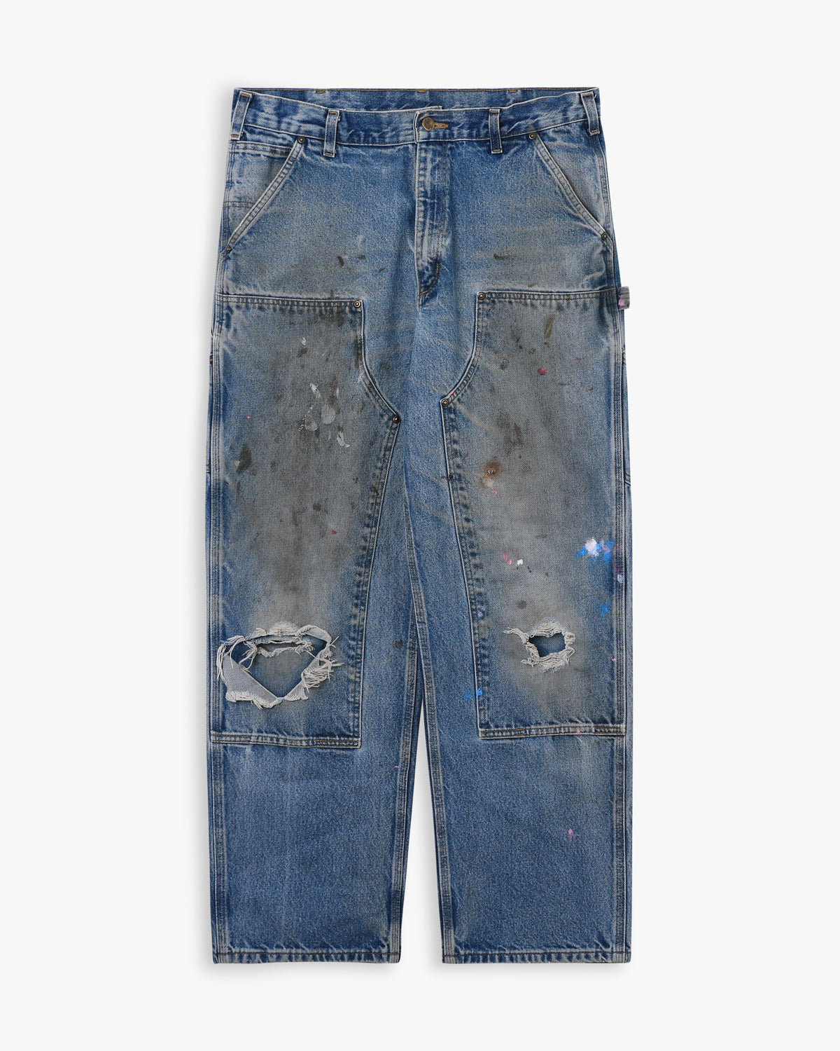Thrashed Denim Carhartt Doubleknees (34”)