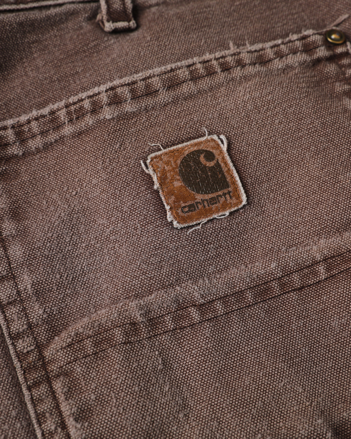 Thrashed Brown Carhartt Doubleknees (31”)