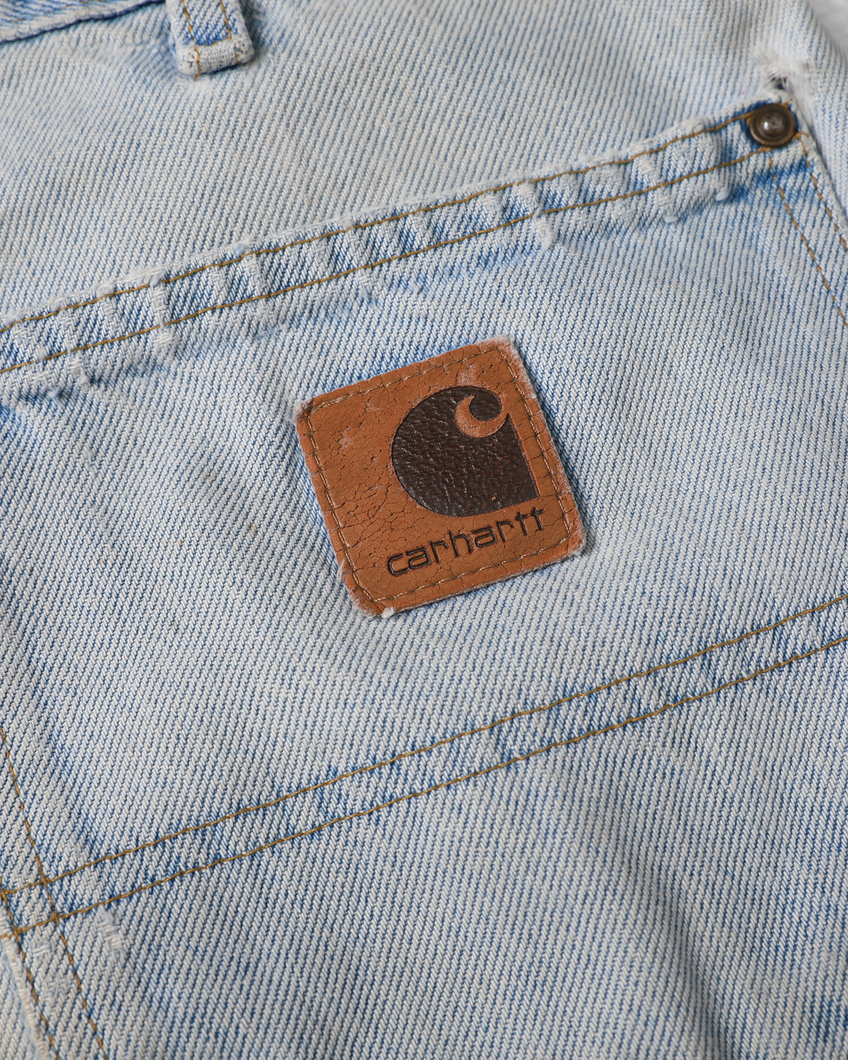 Thrashed Denim Carhartt Doubleknees (38”)