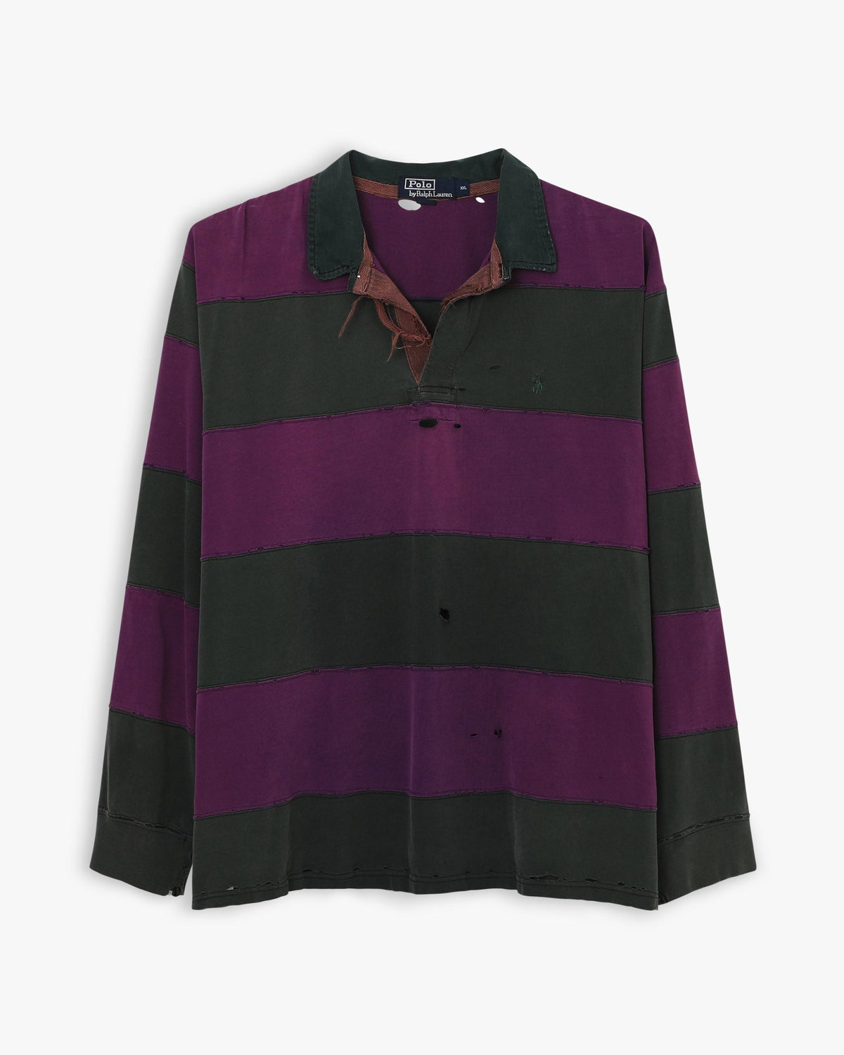 Thrashed Polo Ralph Lauren Rugby Longsleeve (XL)