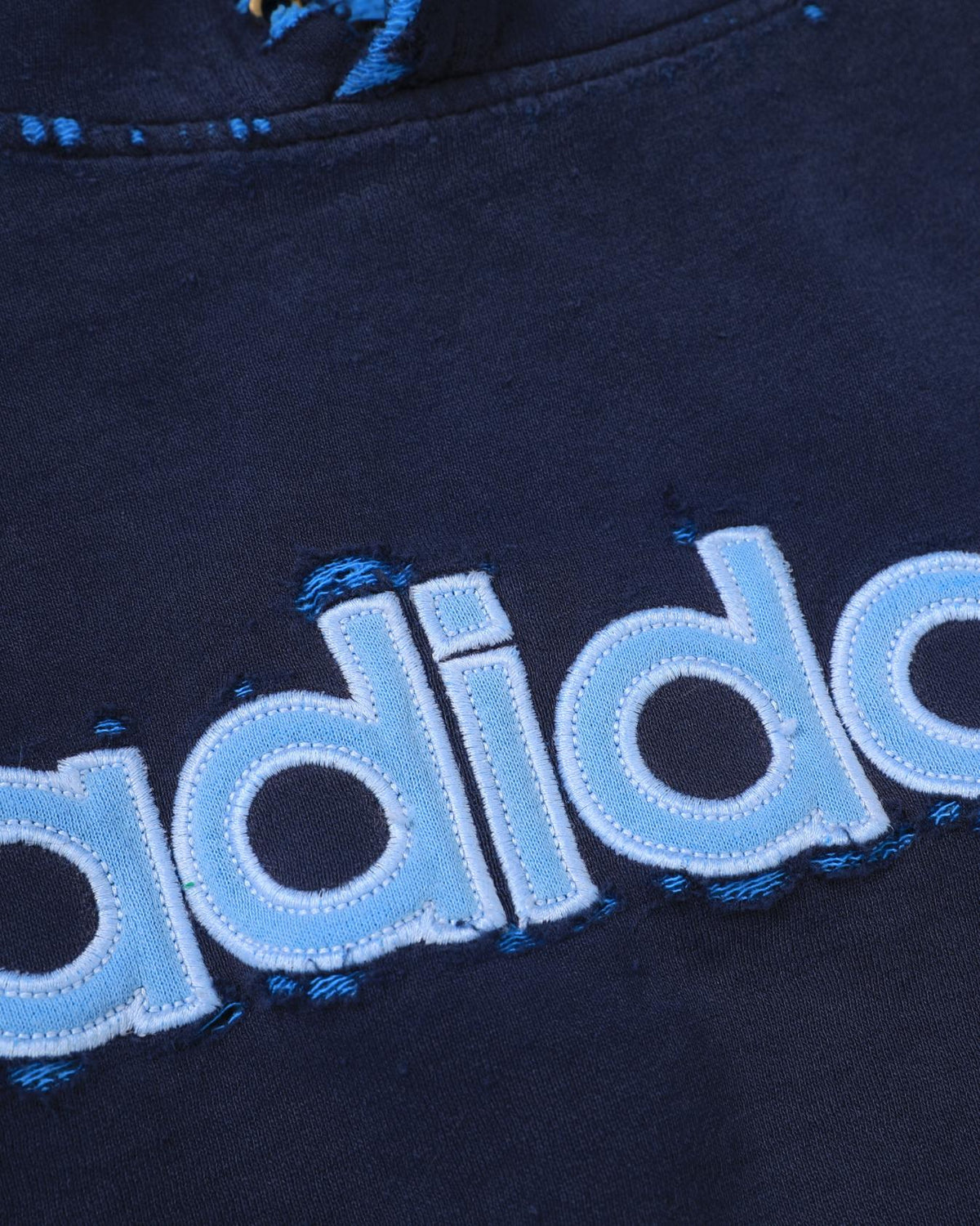 Distressed Adidas Hoodie (L)