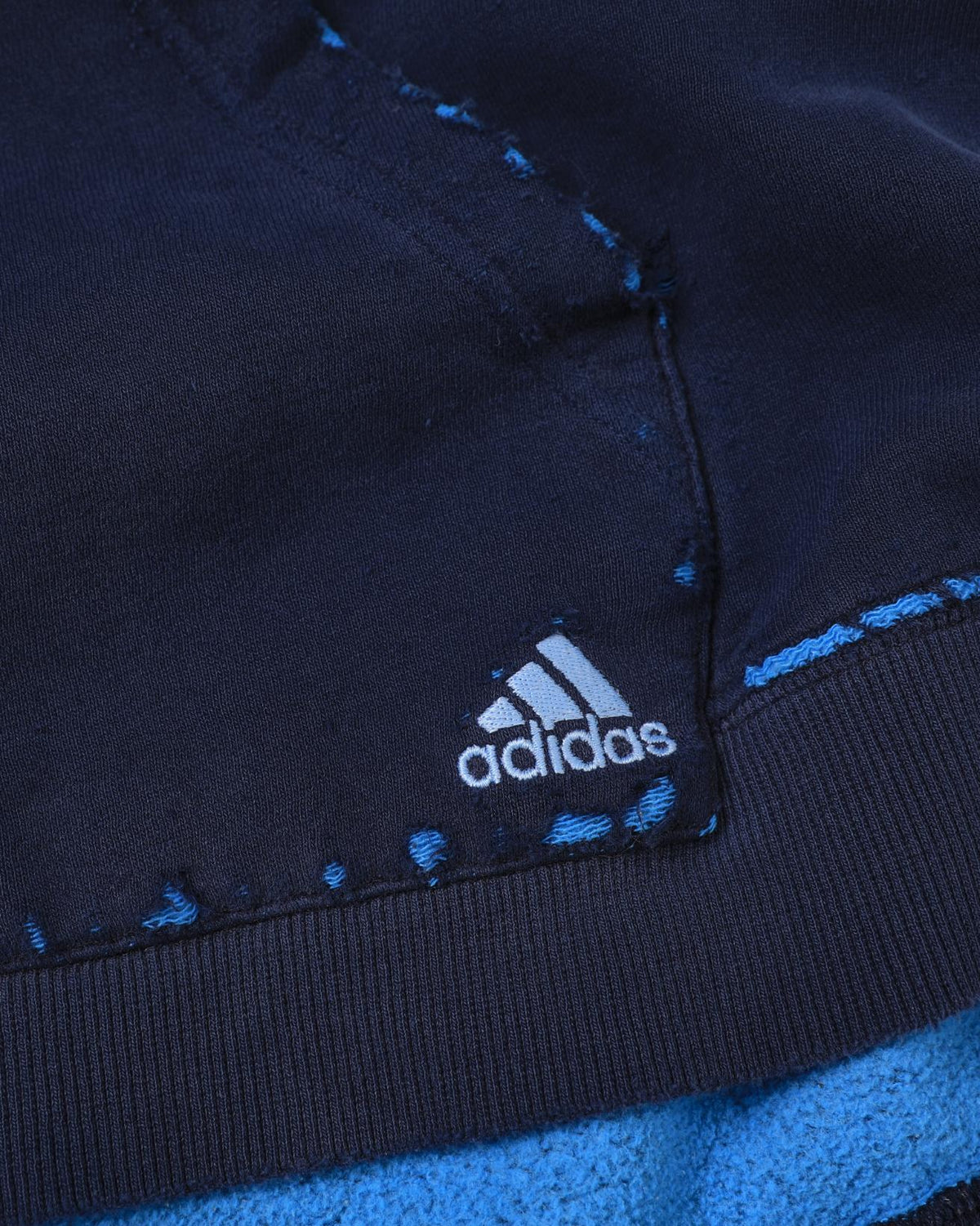 Distressed Adidas Hoodie (L)