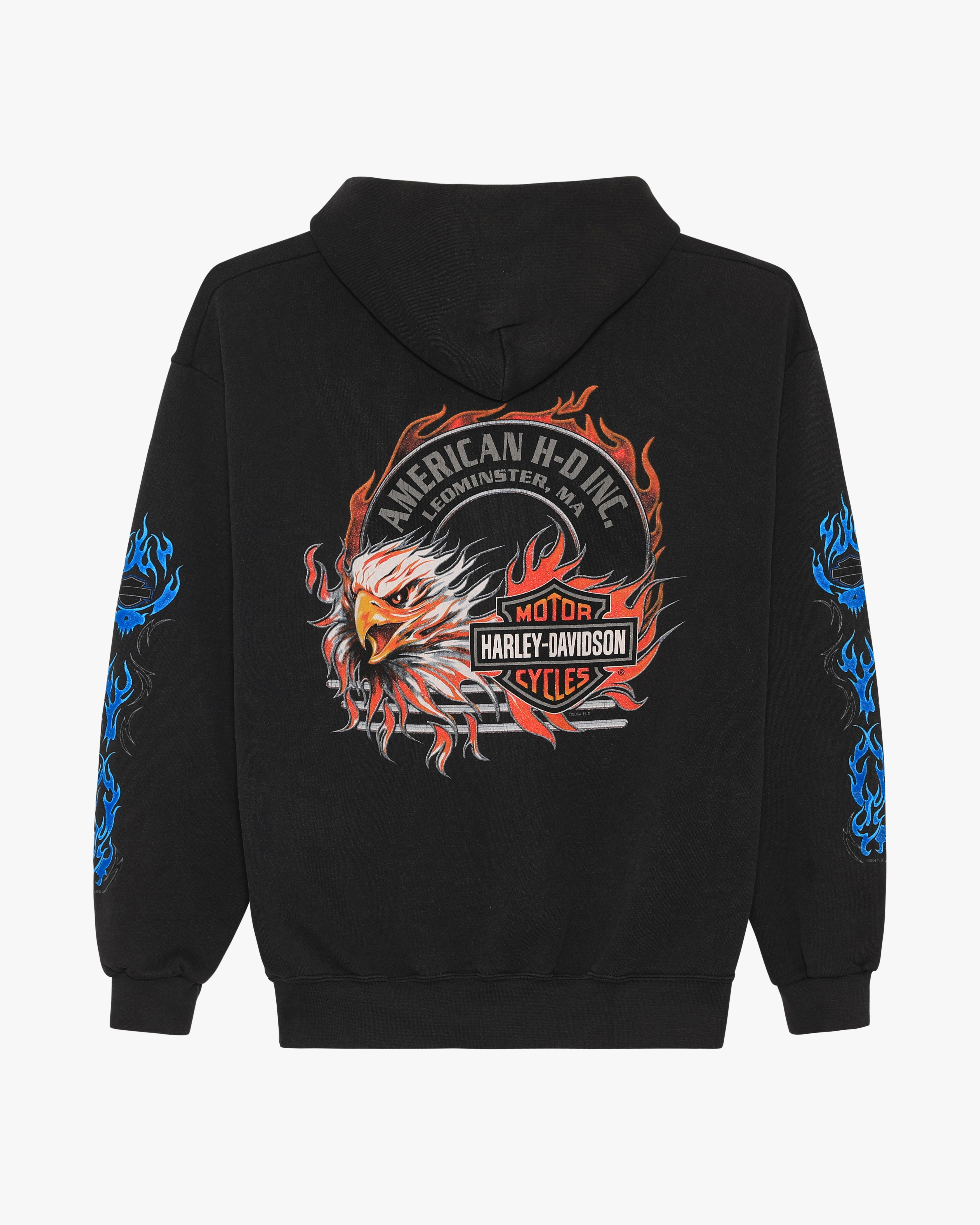 ‘04 Harley Davidson Zip-Up (L)