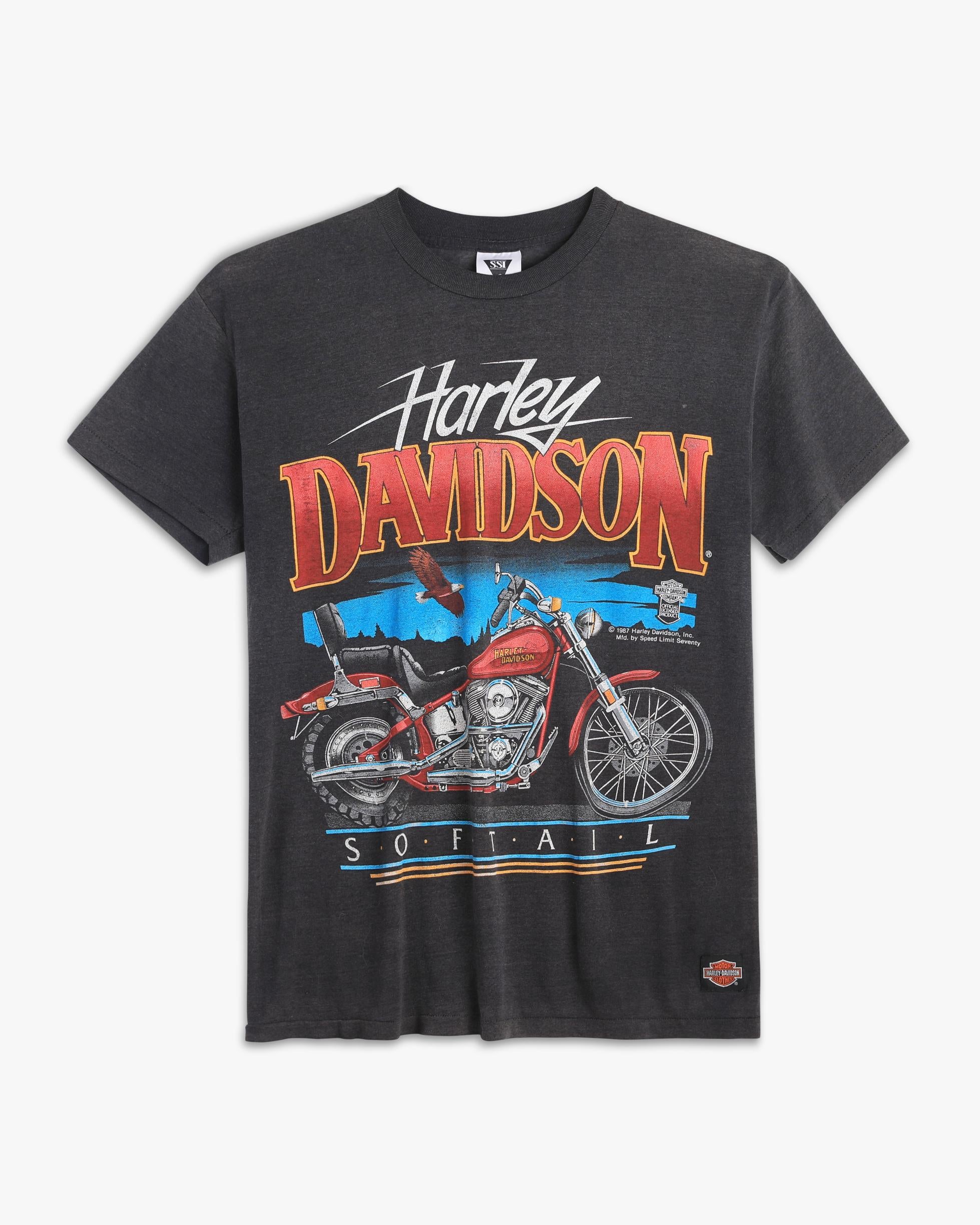‘87 Faded Harley Davidson (L)