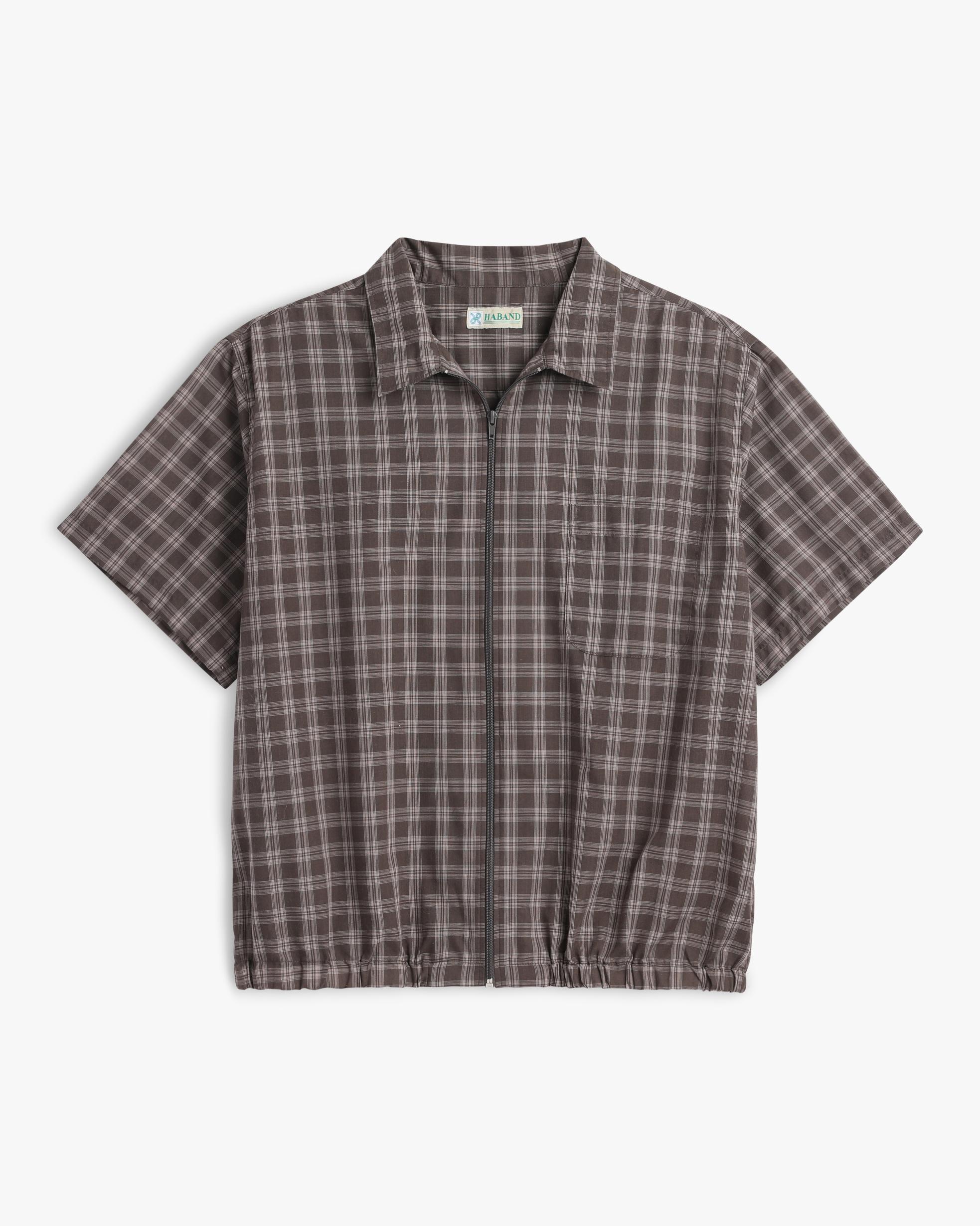 00s Plaid Zip Up Flannel (L/XL)
