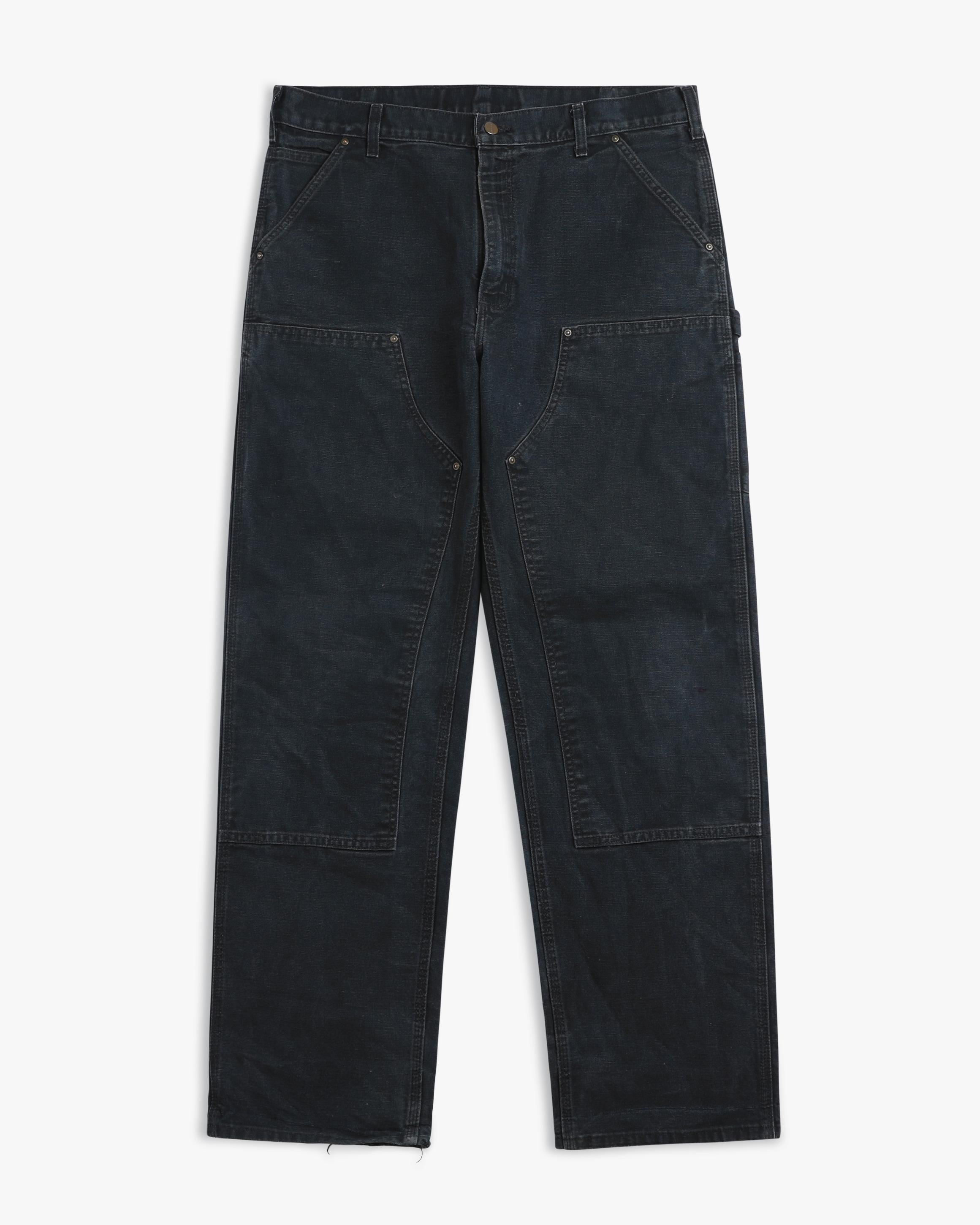 Black Carhartt Double Knees (36")