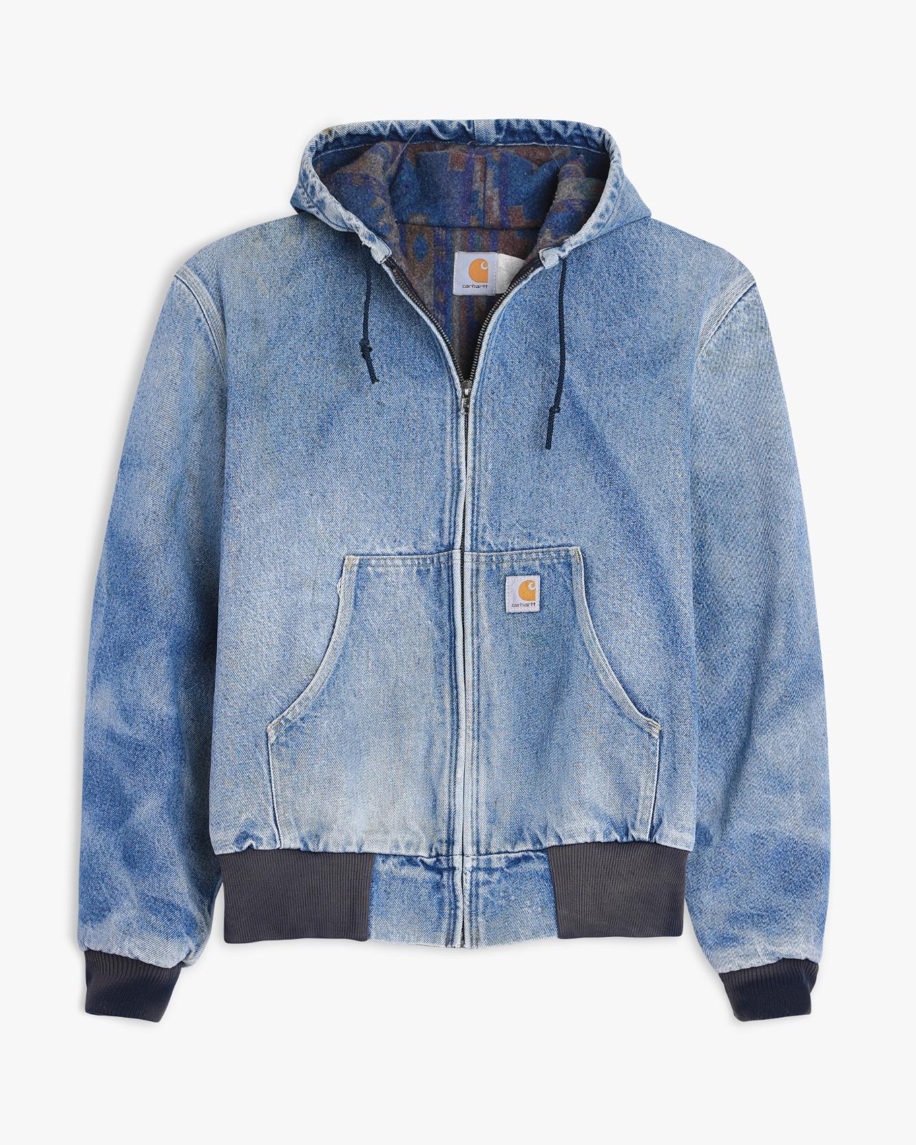 90s Faded Denim Carhartt (L)