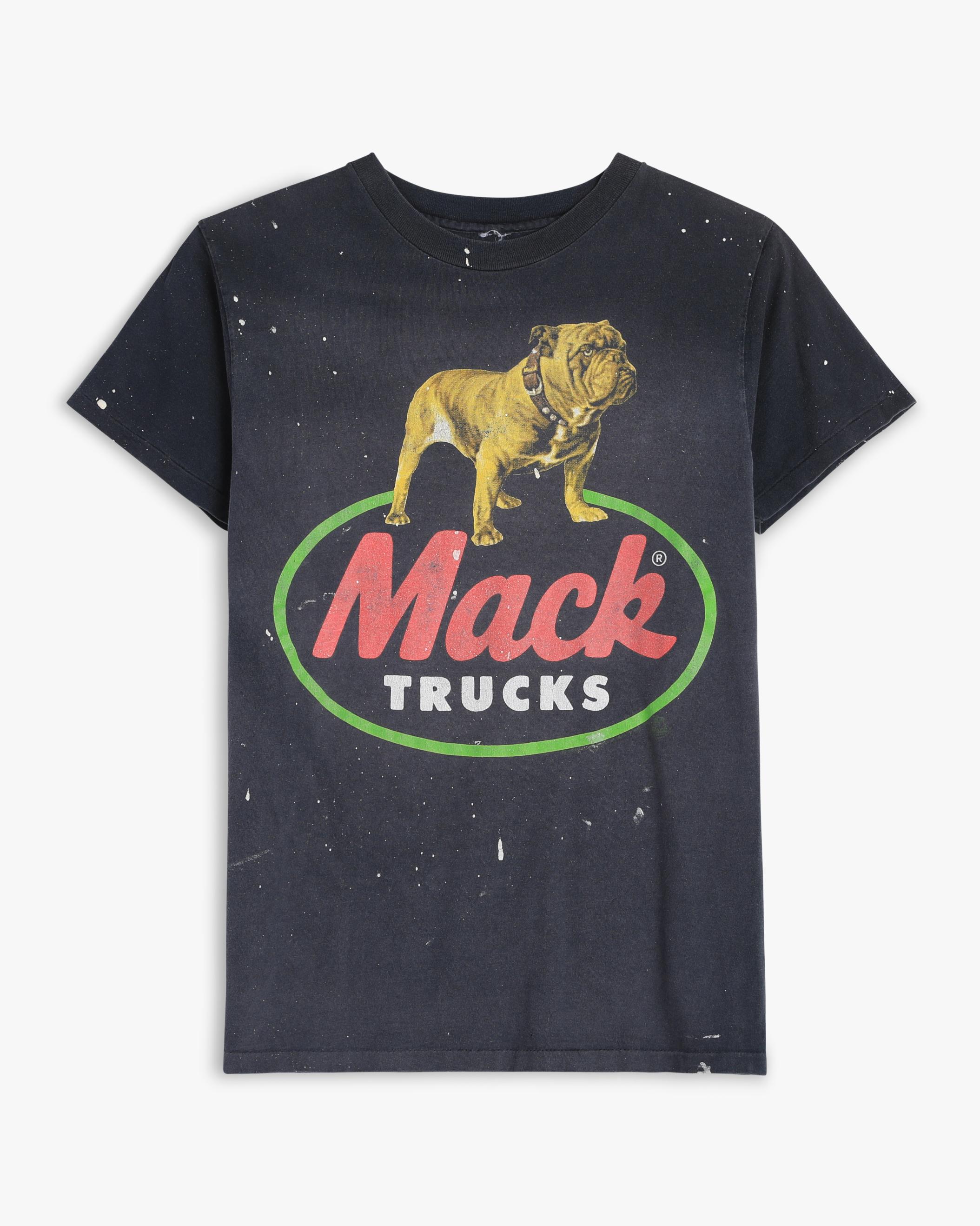 90s Paint Splattered Mack Trucks | Built like a Mack (M)