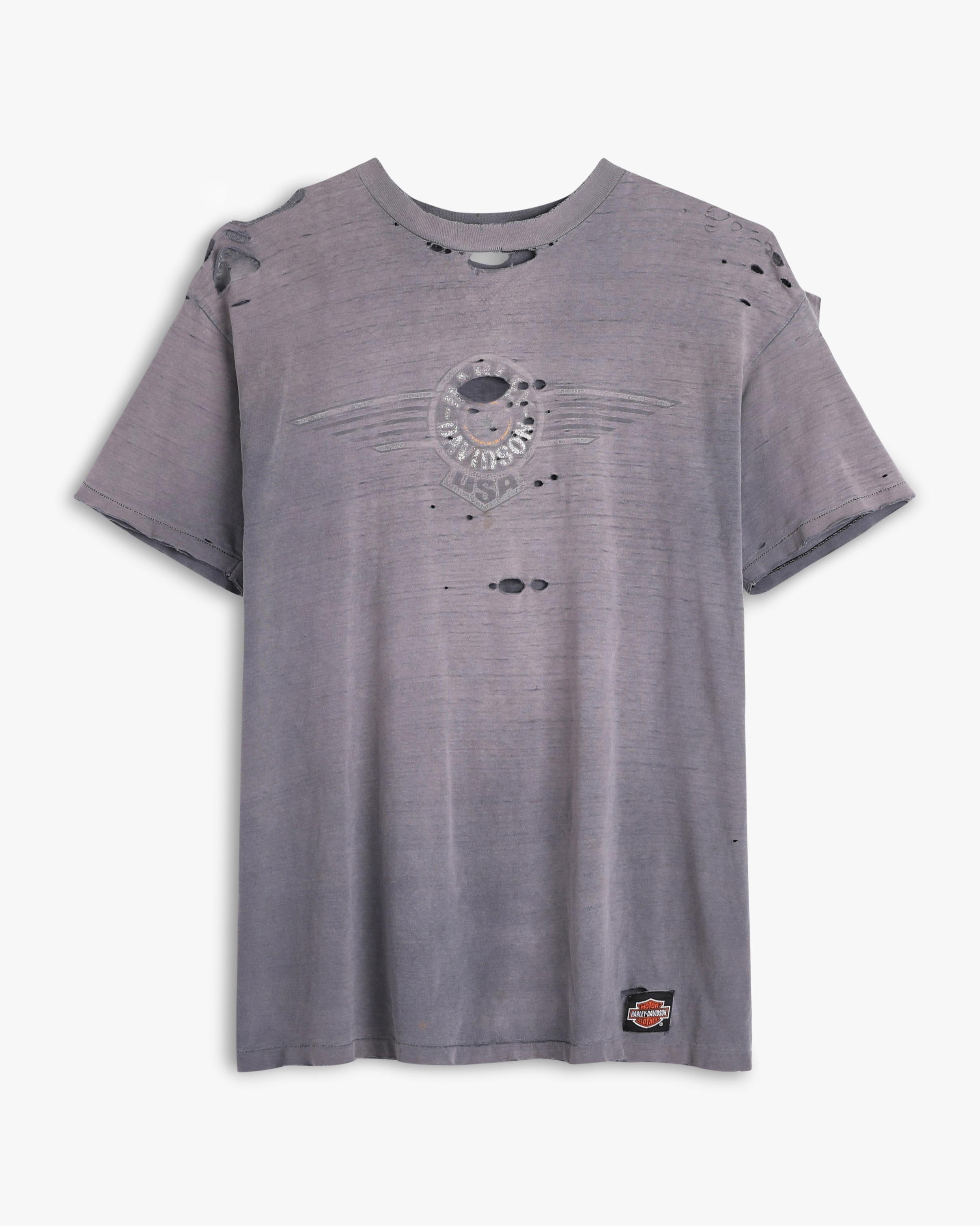 90s Sunfaded Thrashed Harley Davidson (XL)