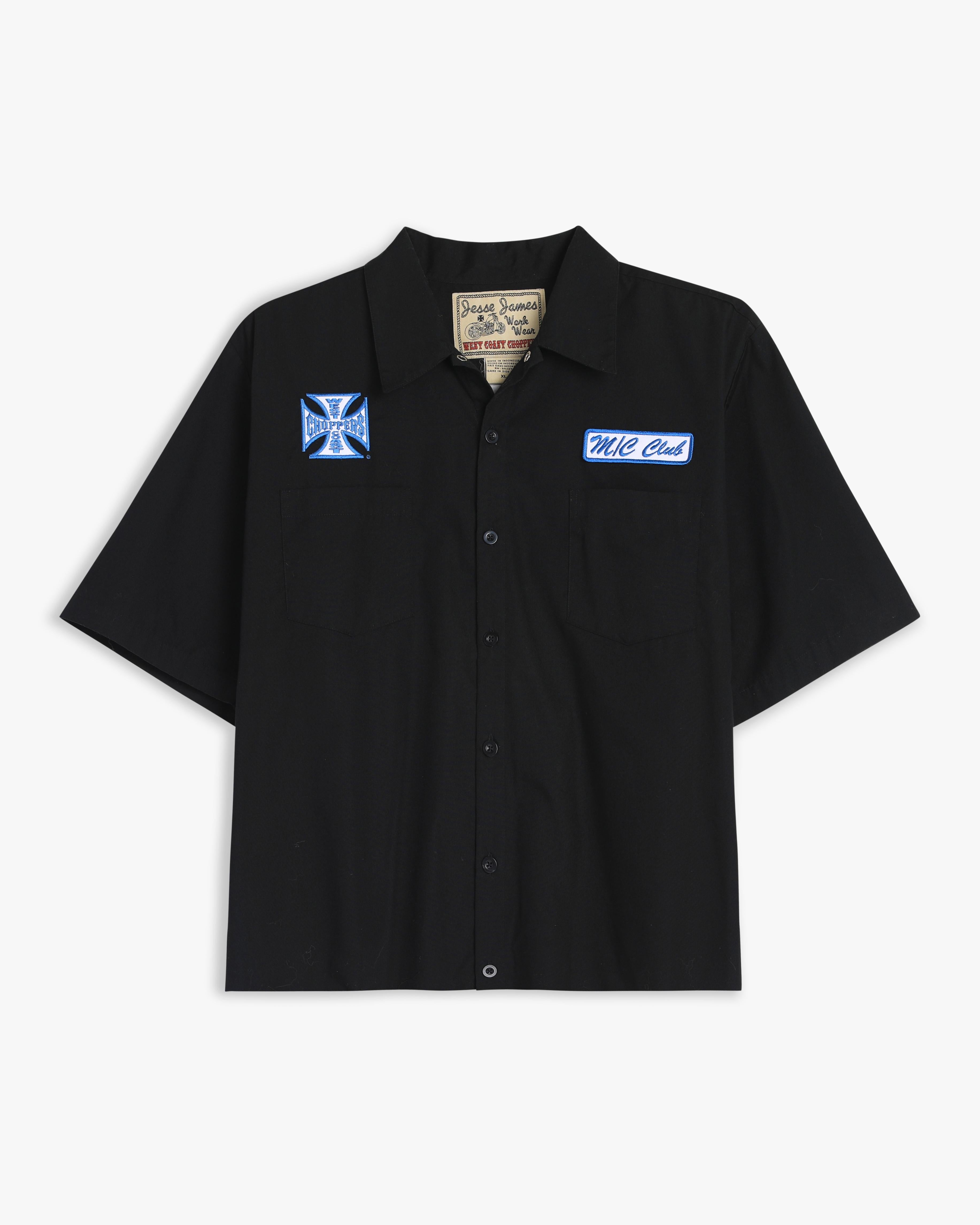 00s West Coast Choppers Cropped Button Up (XL)