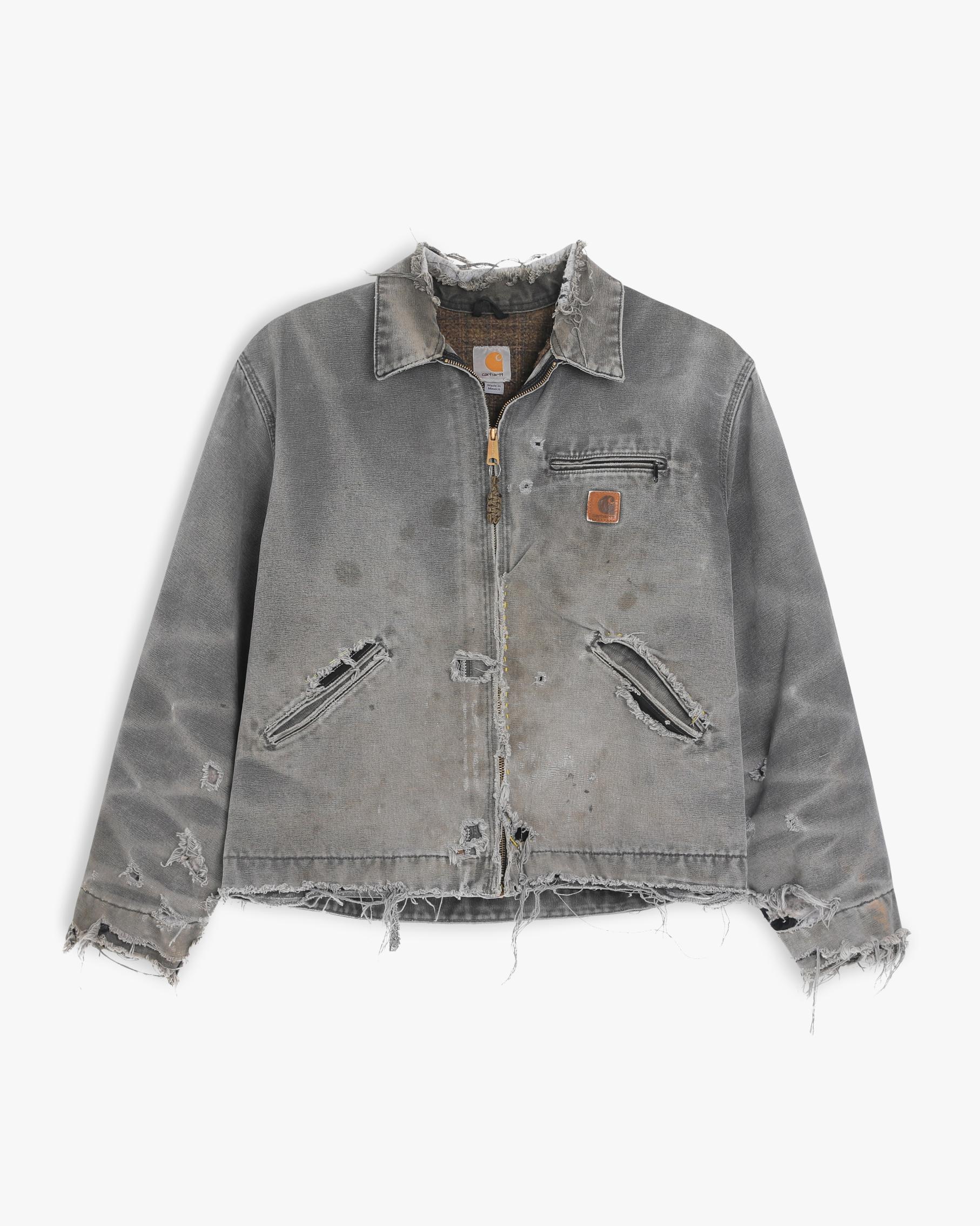 Thrashed Grey Carhartt Detroit Jacket (L/XL)