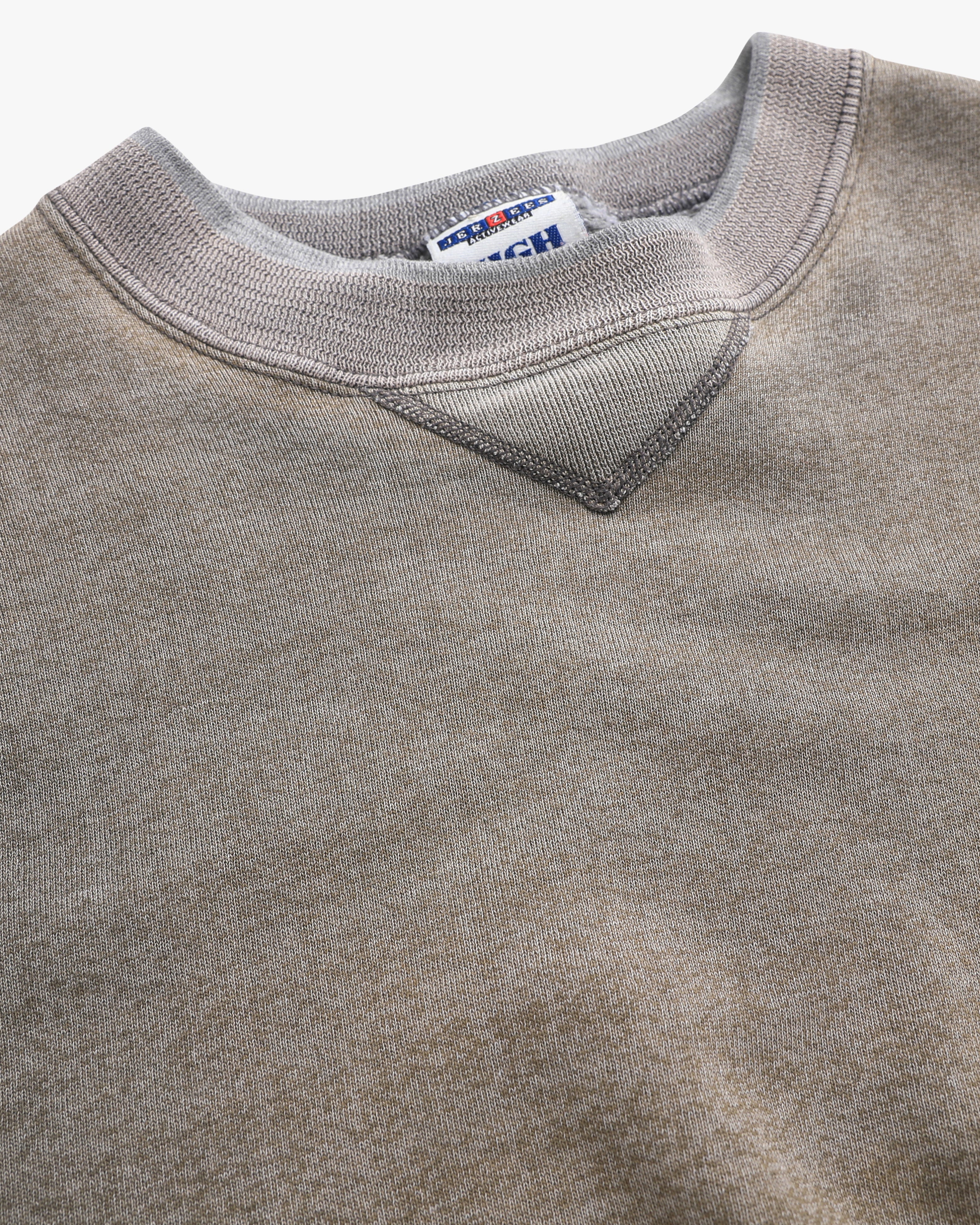 Faded Striped Blank Sweatshirt (L)