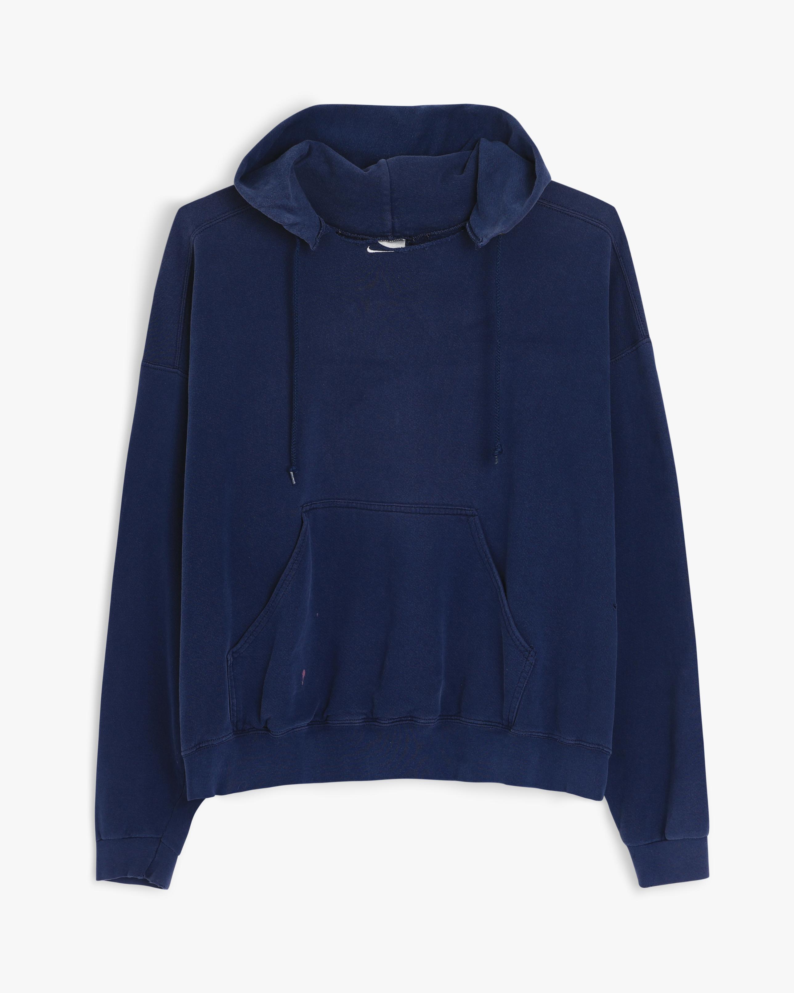 Thrashed Nike Center Swoosh Spellout Hoodie (XL)