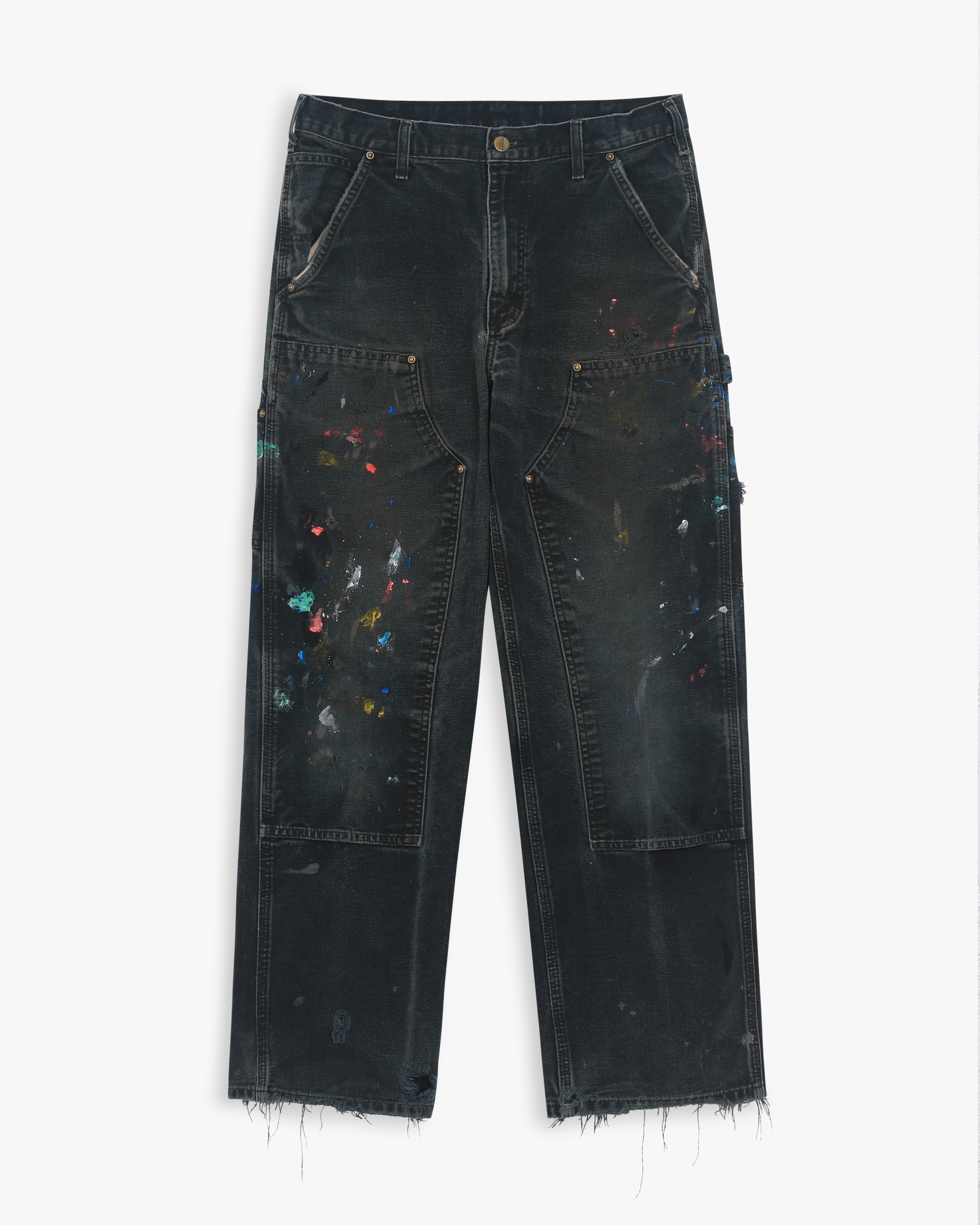 Painters Black Carhartt Double Knees (31")