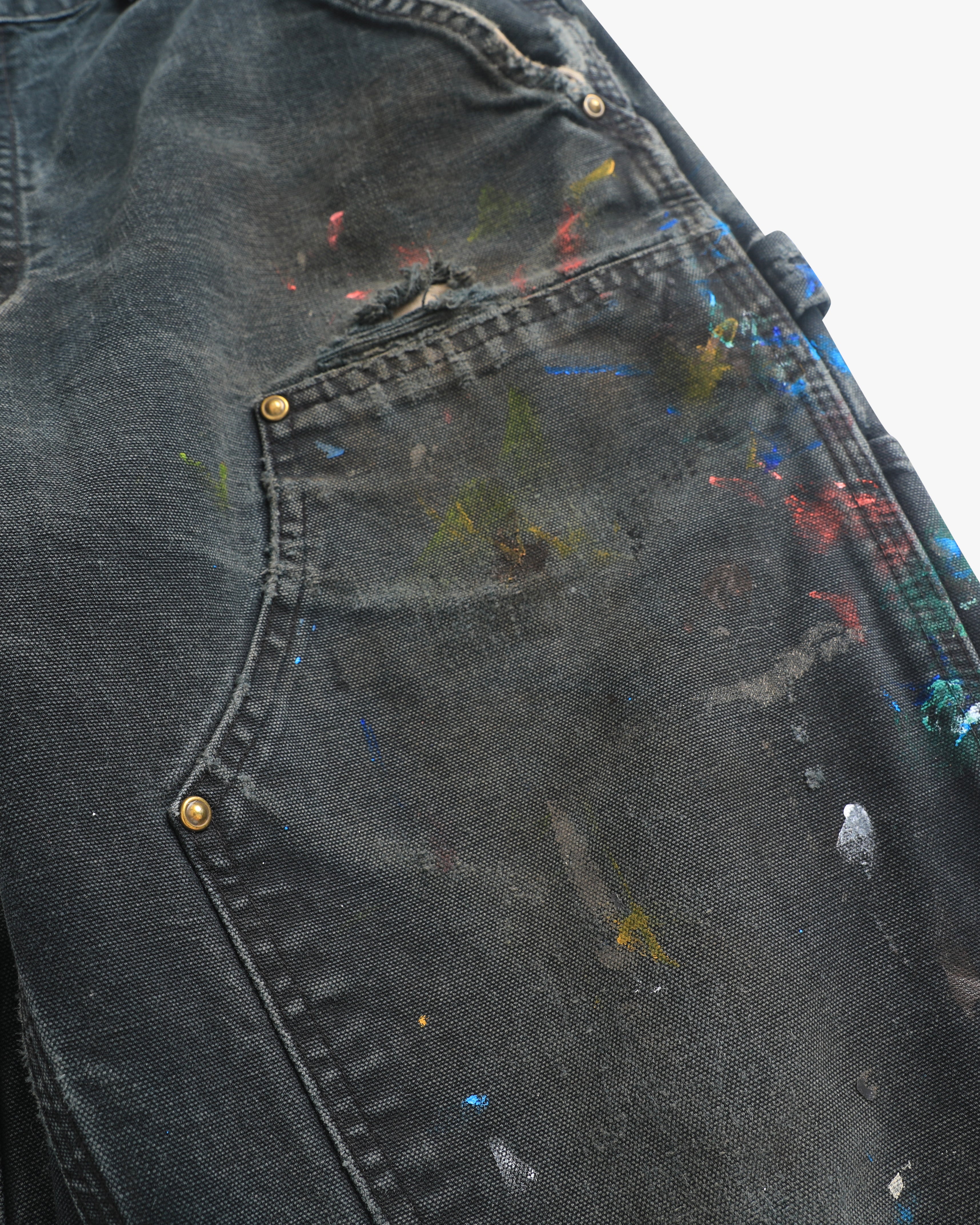 Painters Black Carhartt Double Knees (31")