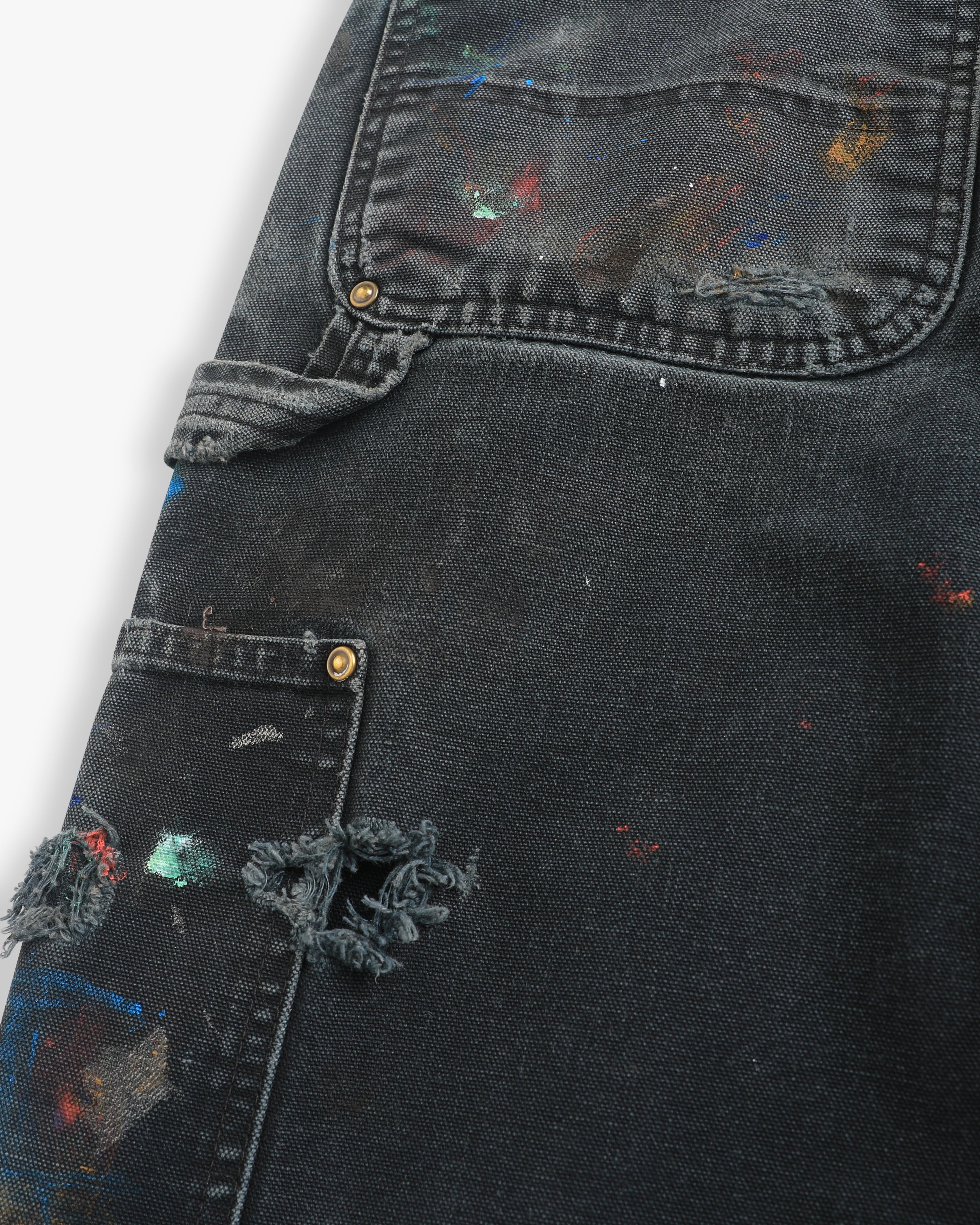 Painters Black Carhartt Double Knees (31")