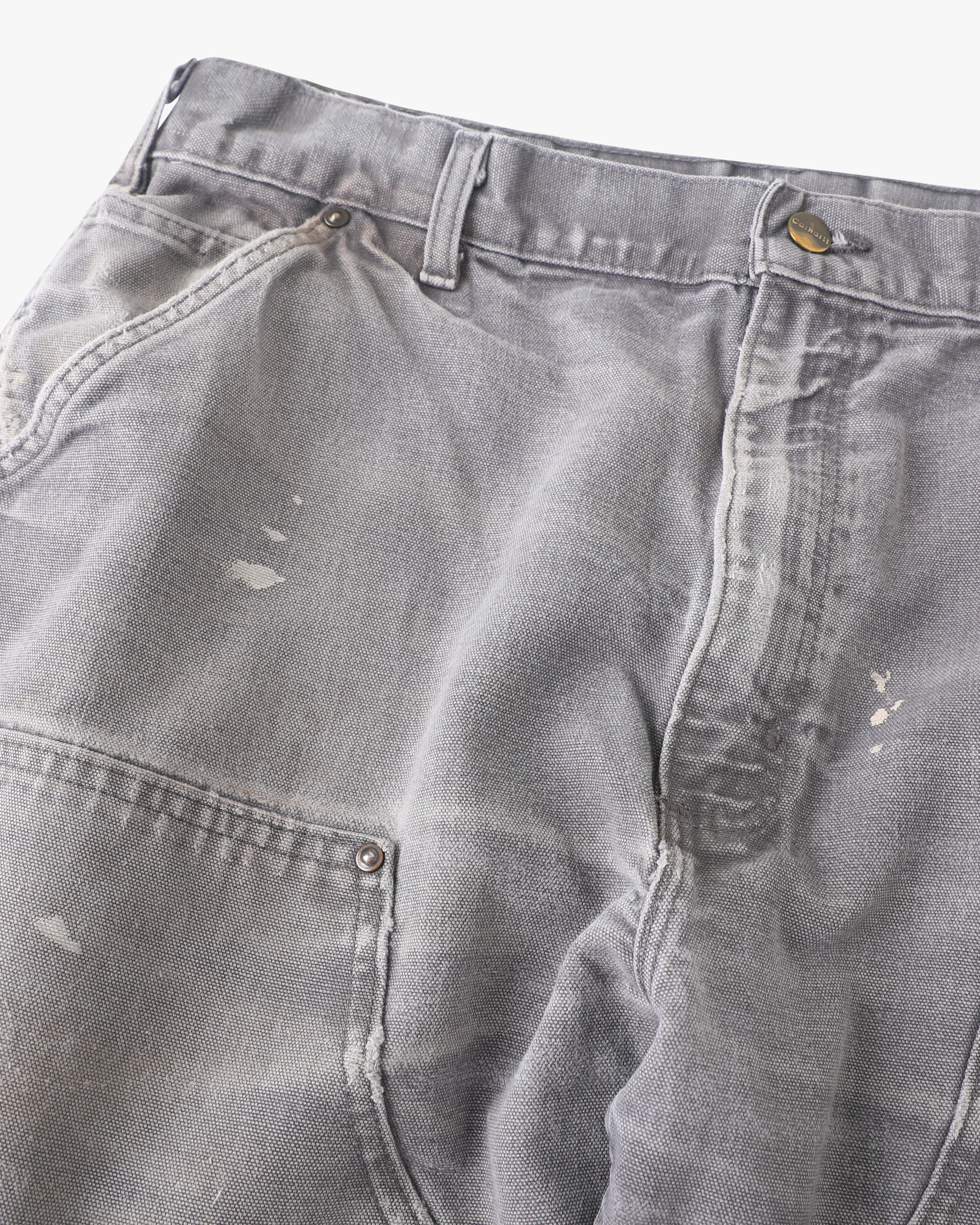 Thrashed Grey Carhartt Double Knees (38")