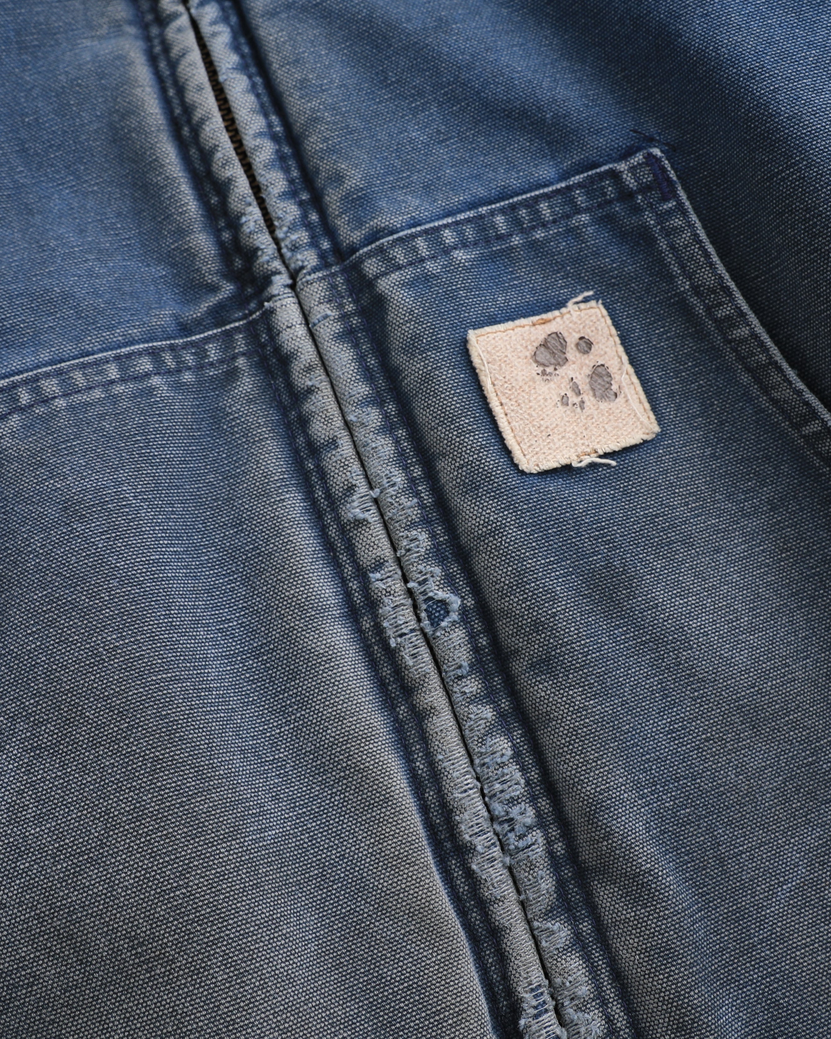 Deep Blue Carhartt Active Hooded Jacket (XL)
