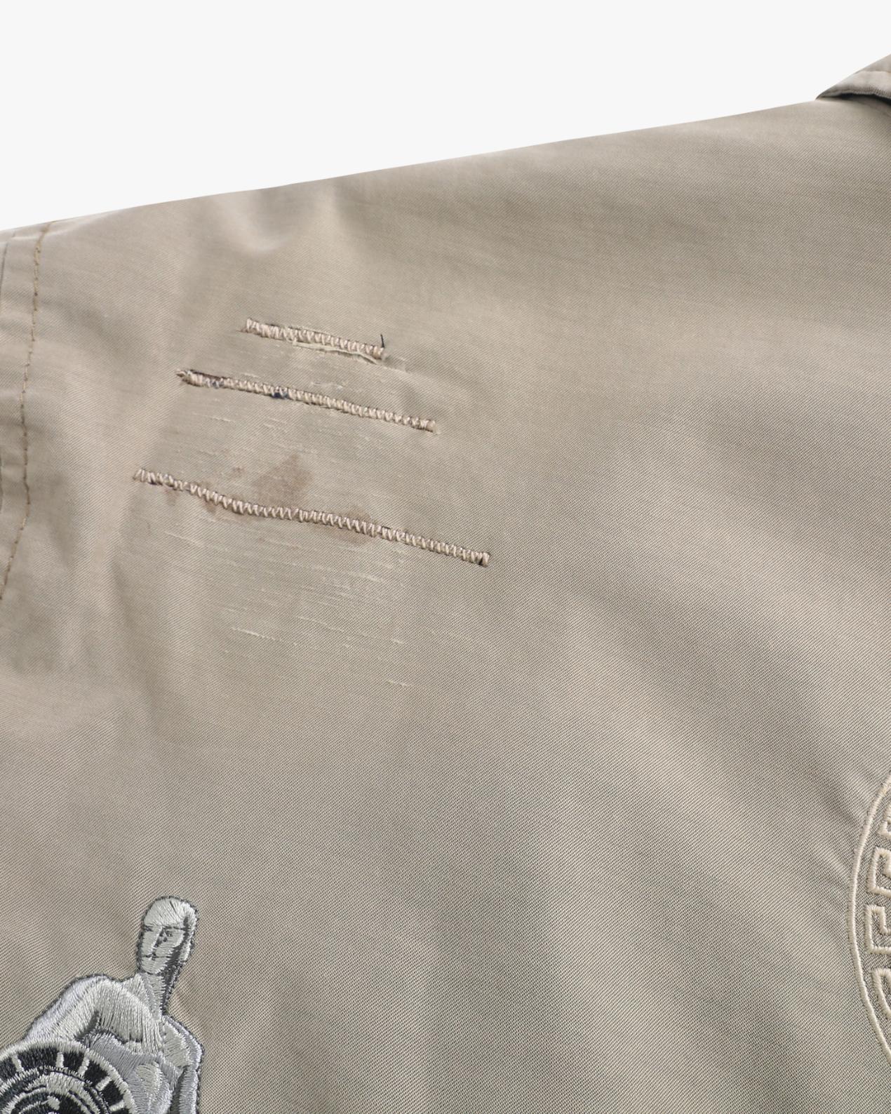 Versace Embroidered Windbreaker Jacket (L)