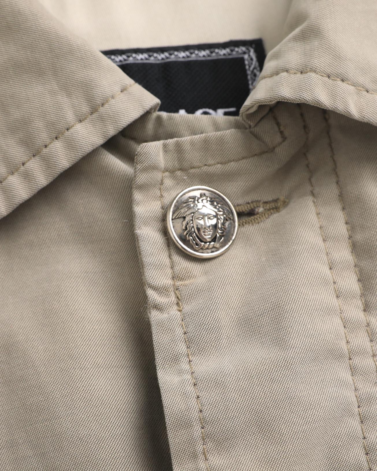 Versace Embroidered Windbreaker Jacket (L)